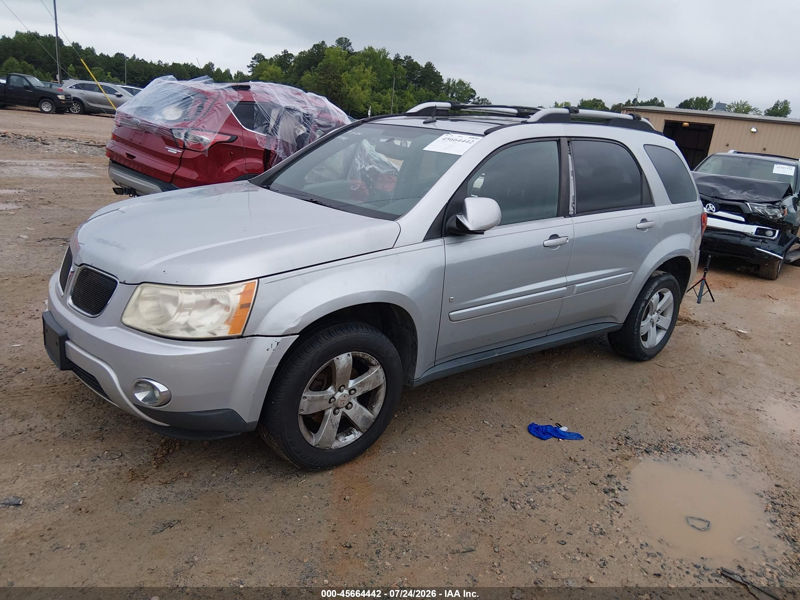 2006 Pontiac Torrent   Silver vin: 2CKDL73F166123154