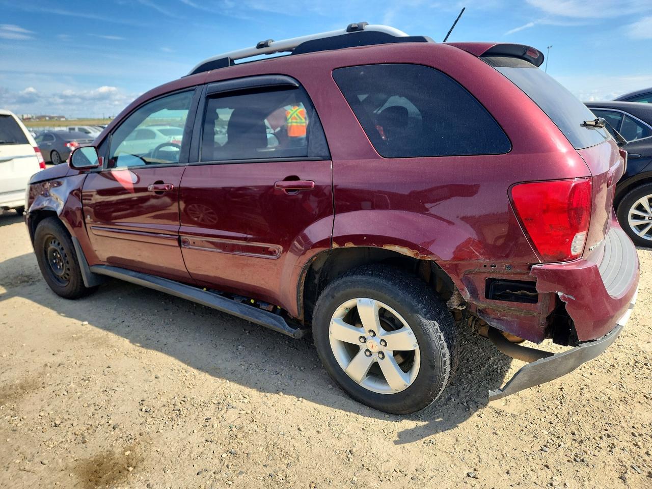 2007 Pontiac Torrent Maroon vin: 2CKDL73F176115038