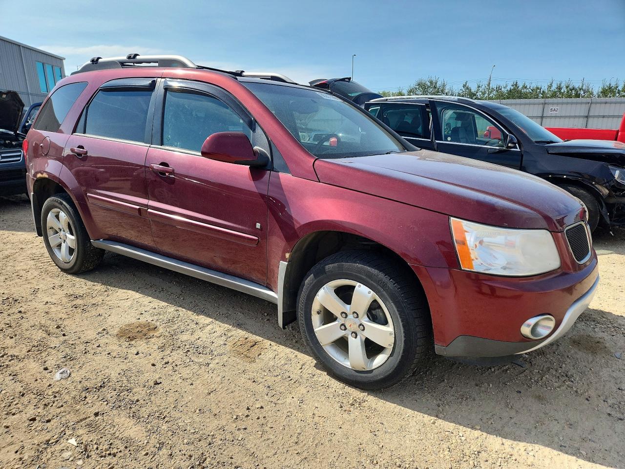 2007 Pontiac Torrent Maroon vin: 2CKDL73F176115038
