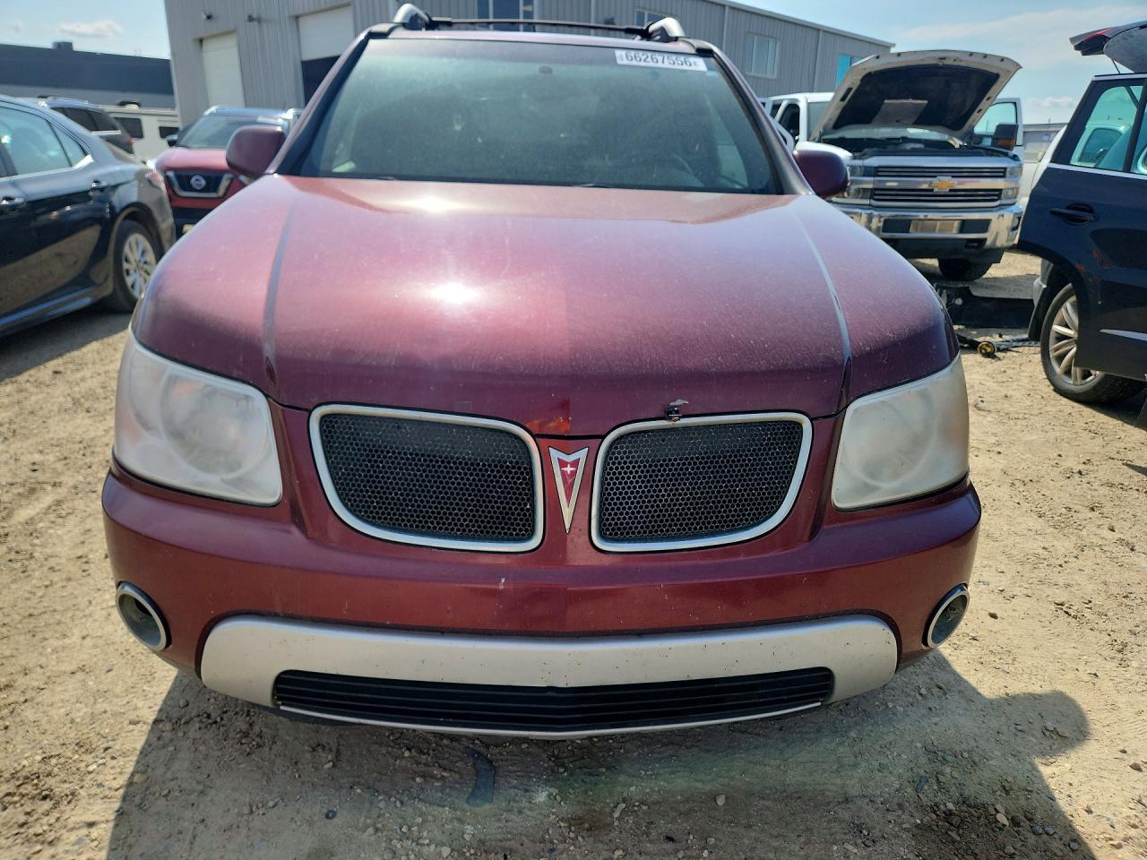 2007 Pontiac Torrent Maroon vin: 2CKDL73F176115038