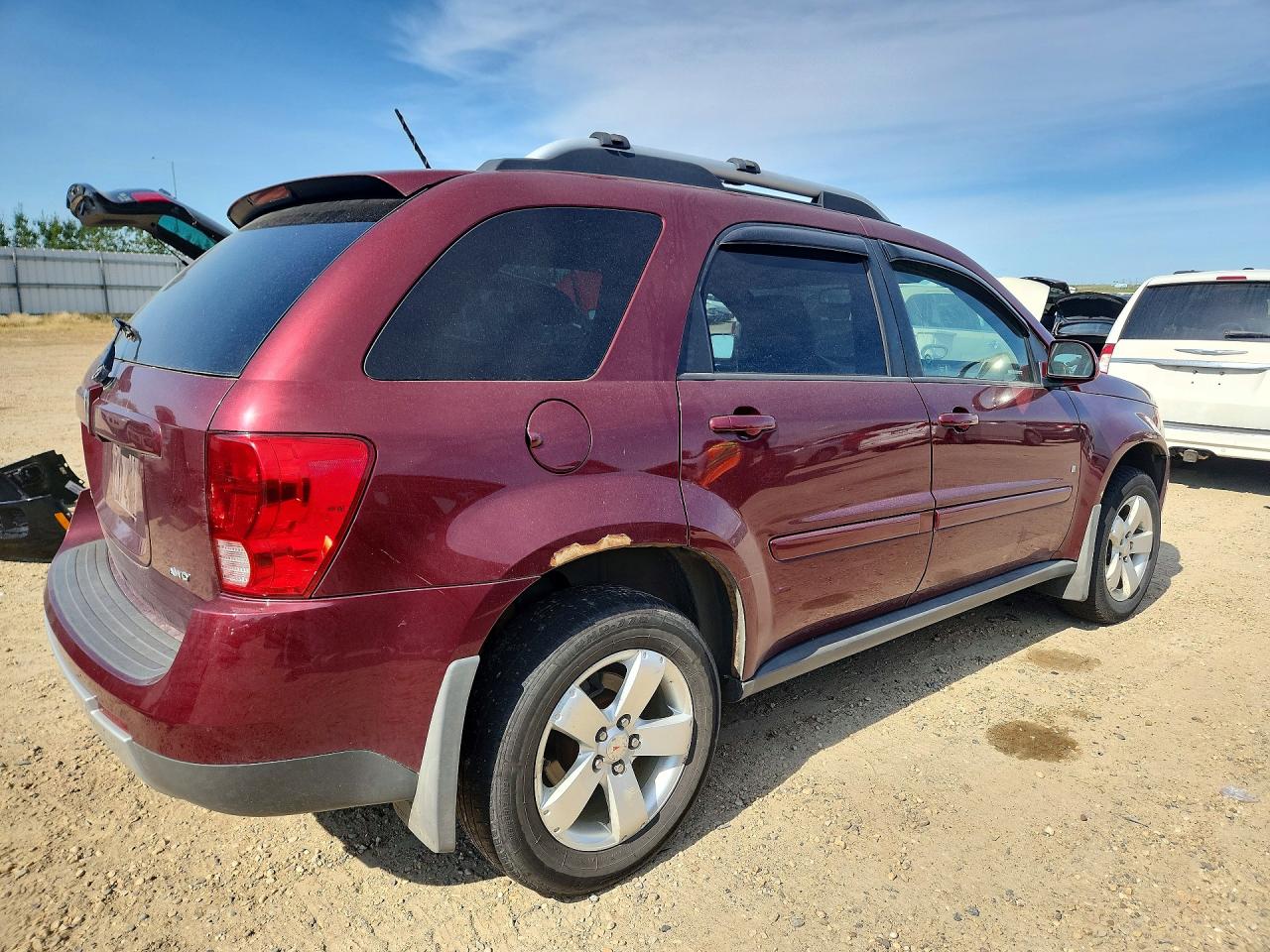 2007 Pontiac Torrent Maroon vin: 2CKDL73F176115038