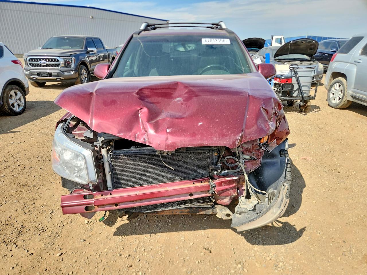 2007 Pontiac Torrent Красный vin: 2CKDL73F376231132