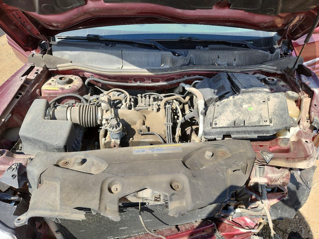 2007 Pontiac Torrent Красный vin: 2CKDL73F376231132