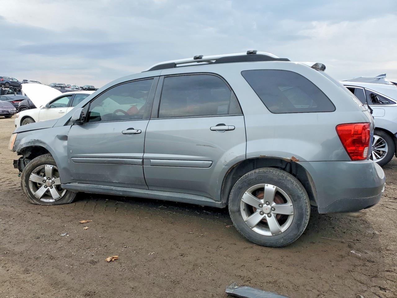 2006 Pontiac Torrent Gray vin: 2CKDL73F466098525