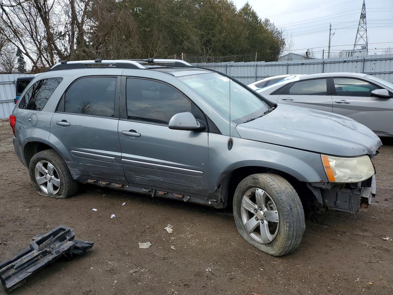 2006 Pontiac Torrent Gray vin: 2CKDL73F466098525