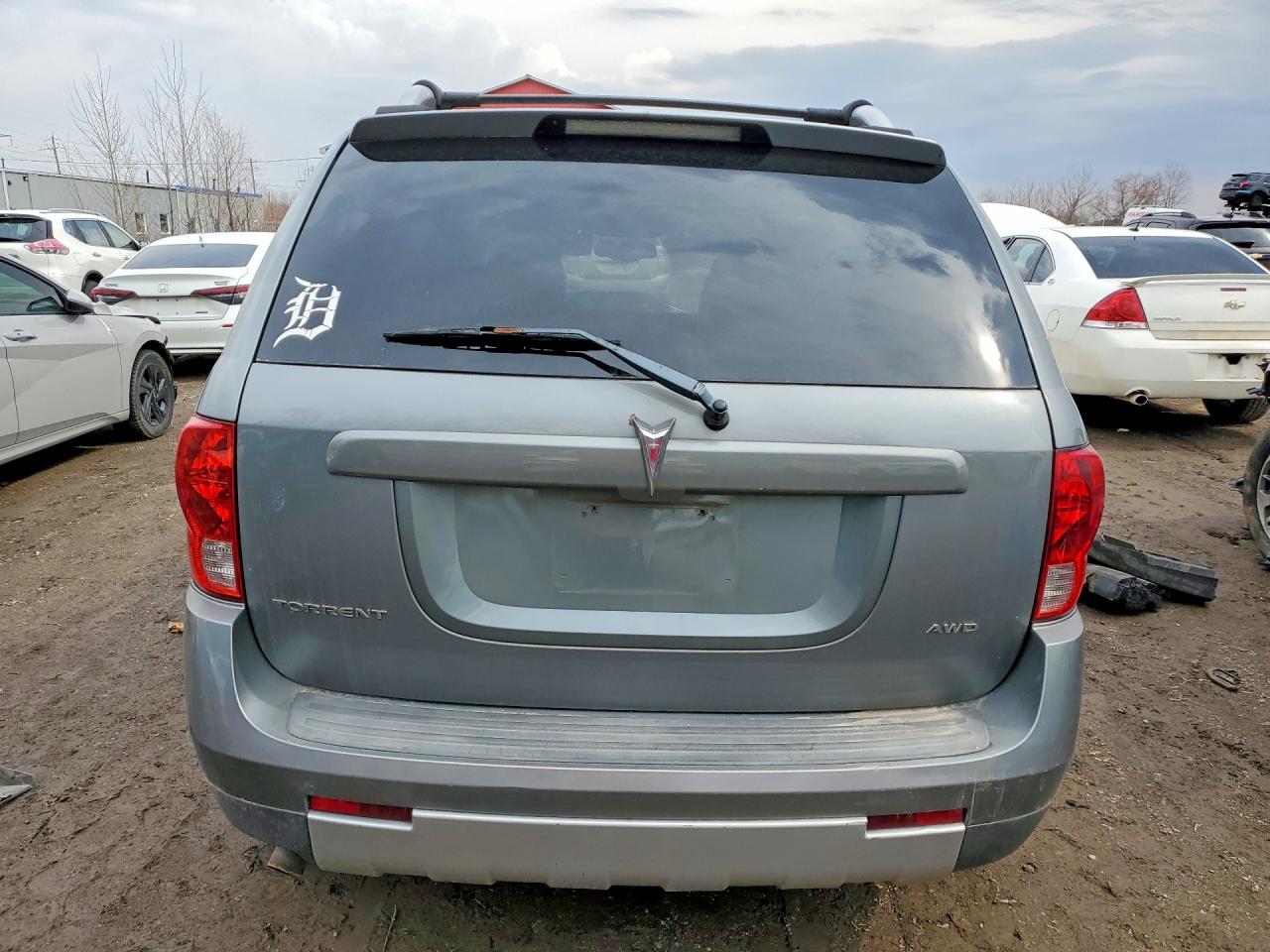 2006 Pontiac Torrent Gray vin: 2CKDL73F466098525