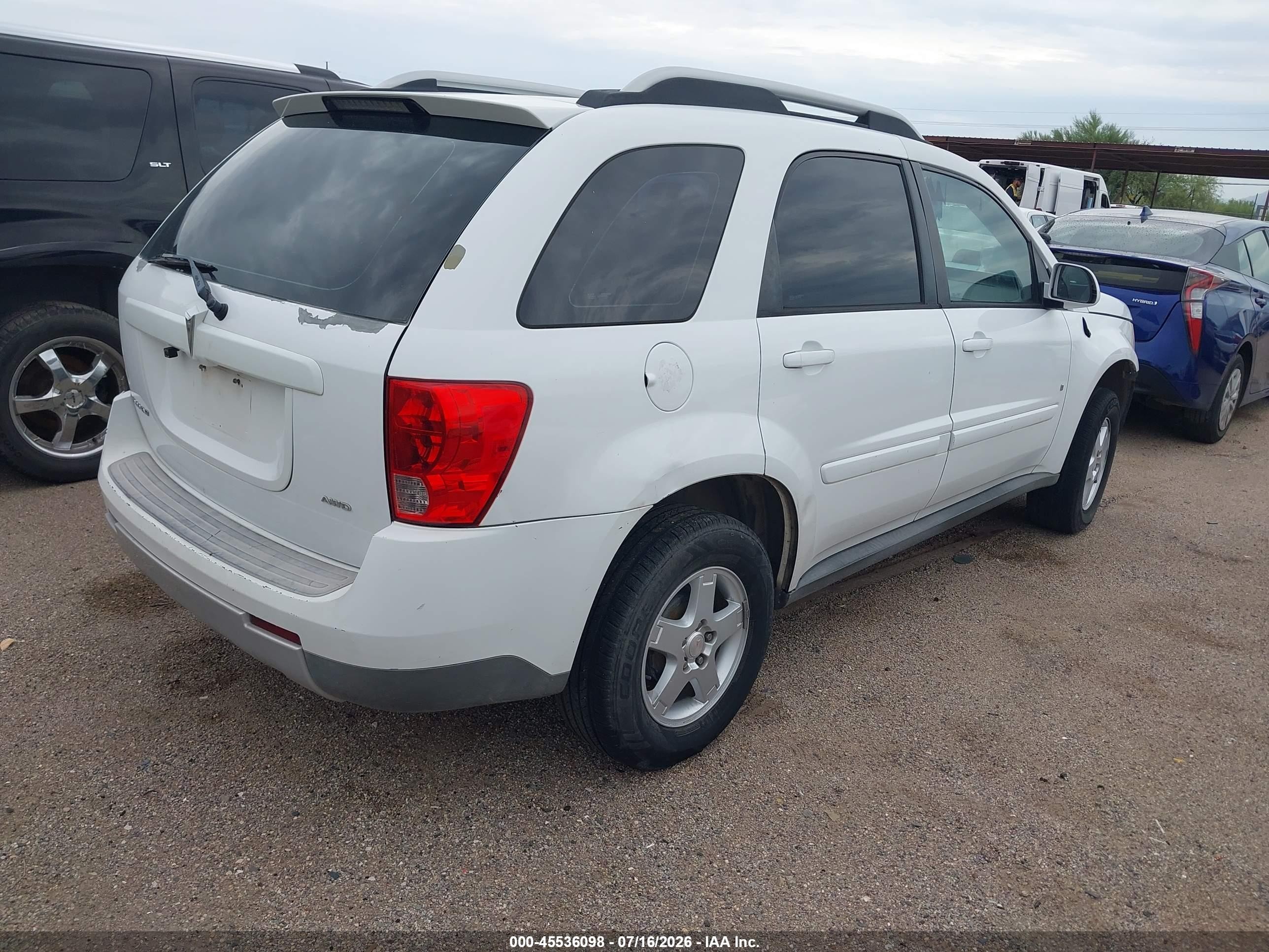 2006 Pontiac Torrent Белый vin: 2CKDL73F566200219