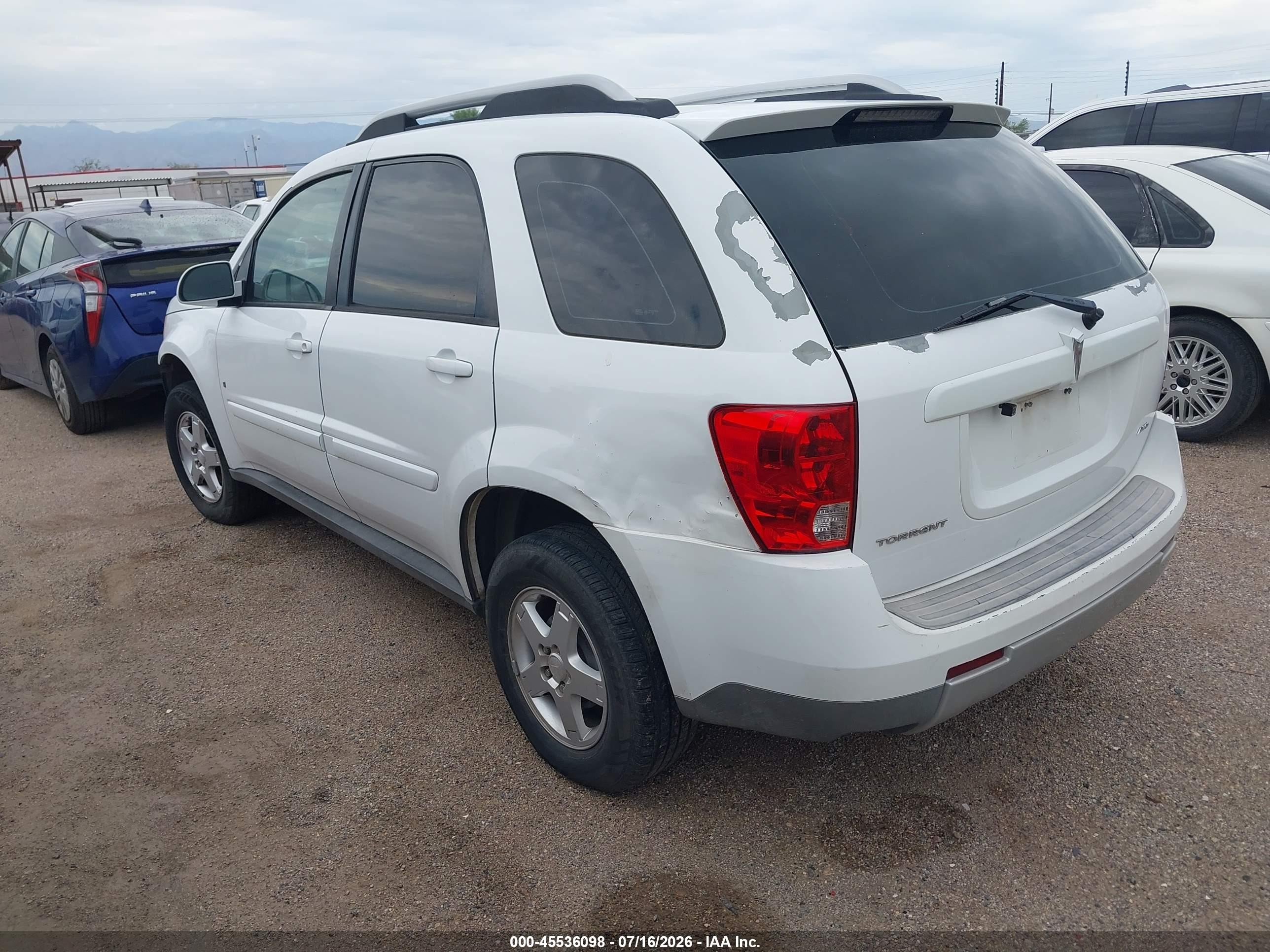 2006 Pontiac Torrent Белый vin: 2CKDL73F566200219