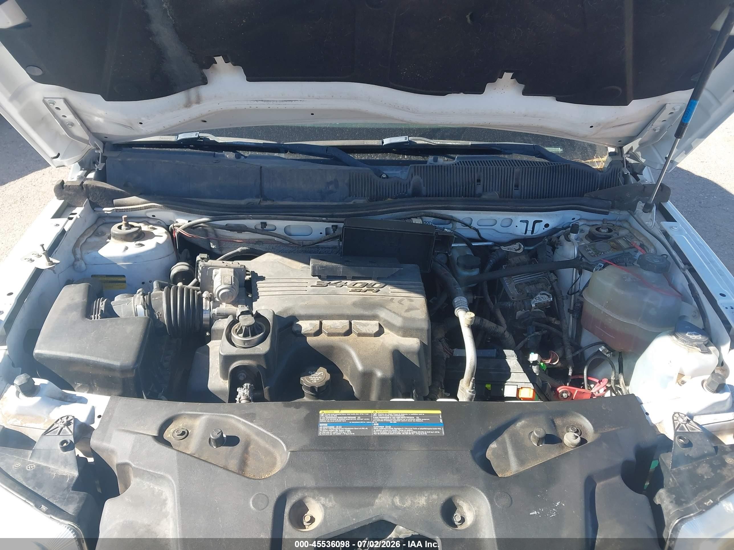 2006 Pontiac Torrent Белый vin: 2CKDL73F566200219