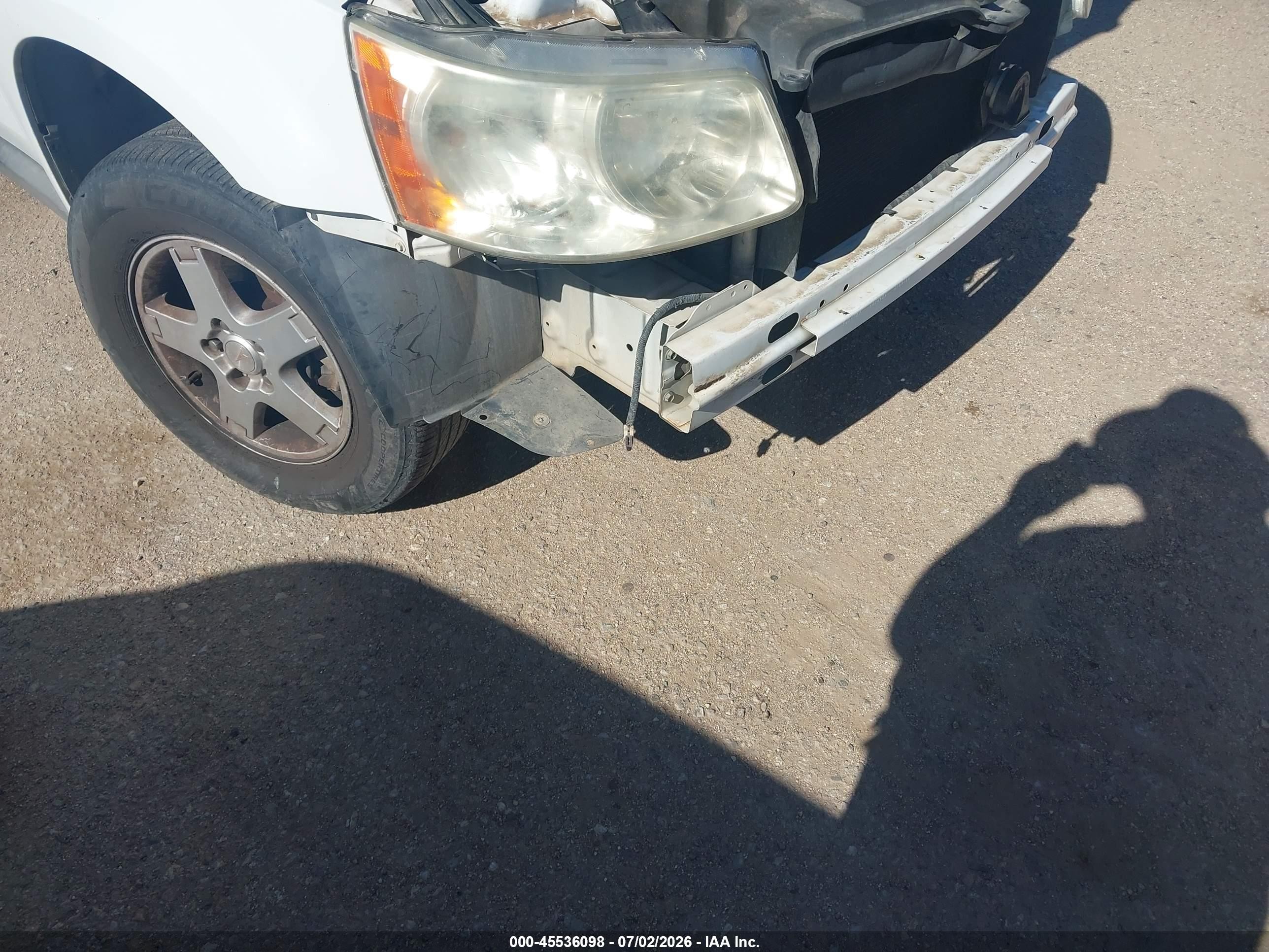 2006 Pontiac Torrent Белый vin: 2CKDL73F566200219