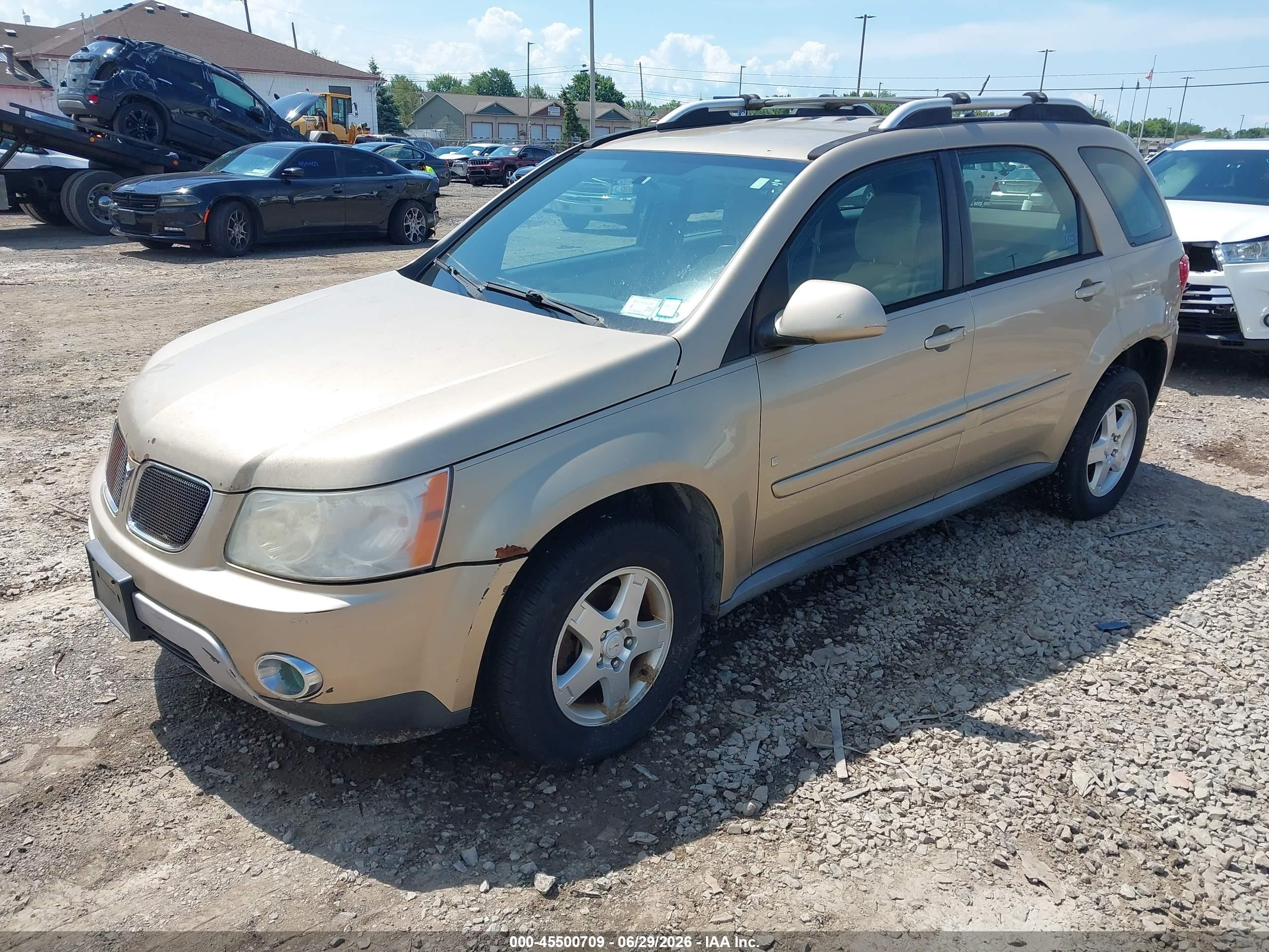 2007 Pontiac Torrent   Золотой vin: 2CKDL73F576020854
