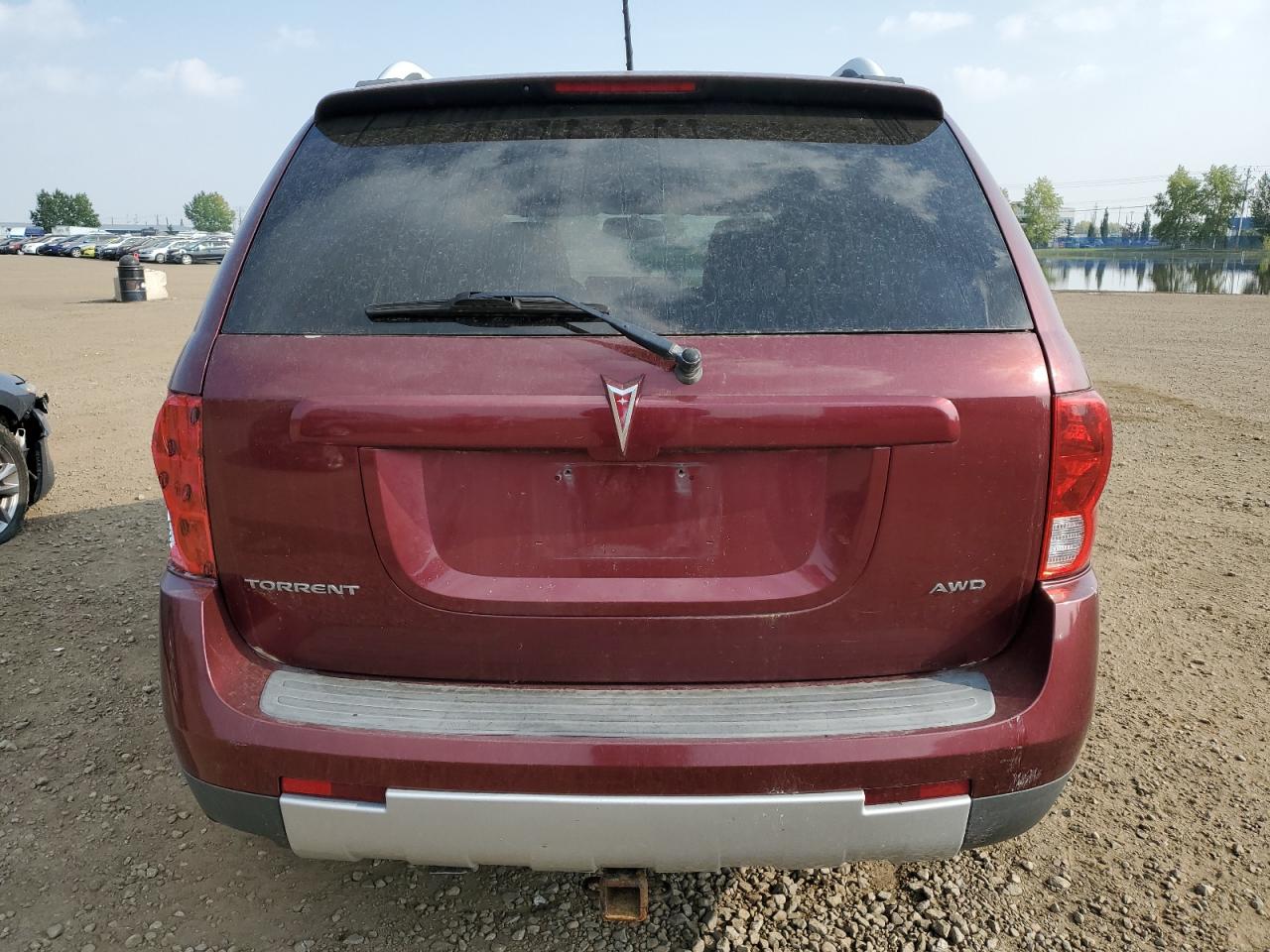 2007 Pontiac Torrent Burgundy vin: 2CKDL73F576122249