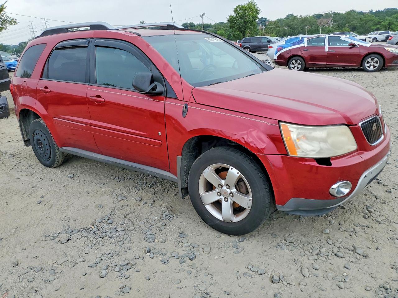 2006 Pontiac Torrent Красный vin: 2CKDL73F666038276