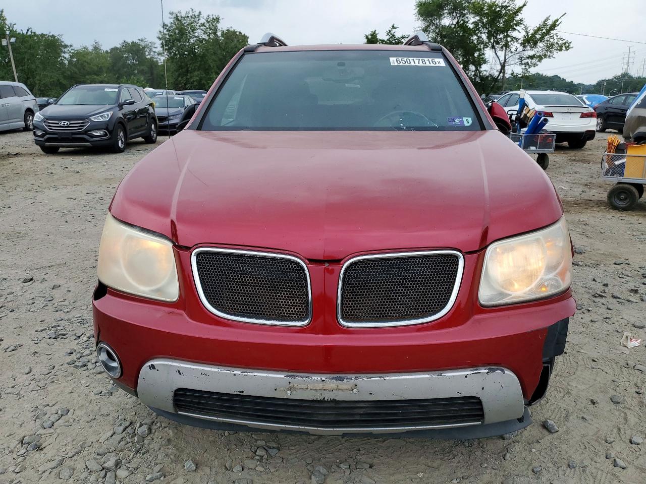 2006 Pontiac Torrent Красный vin: 2CKDL73F666038276