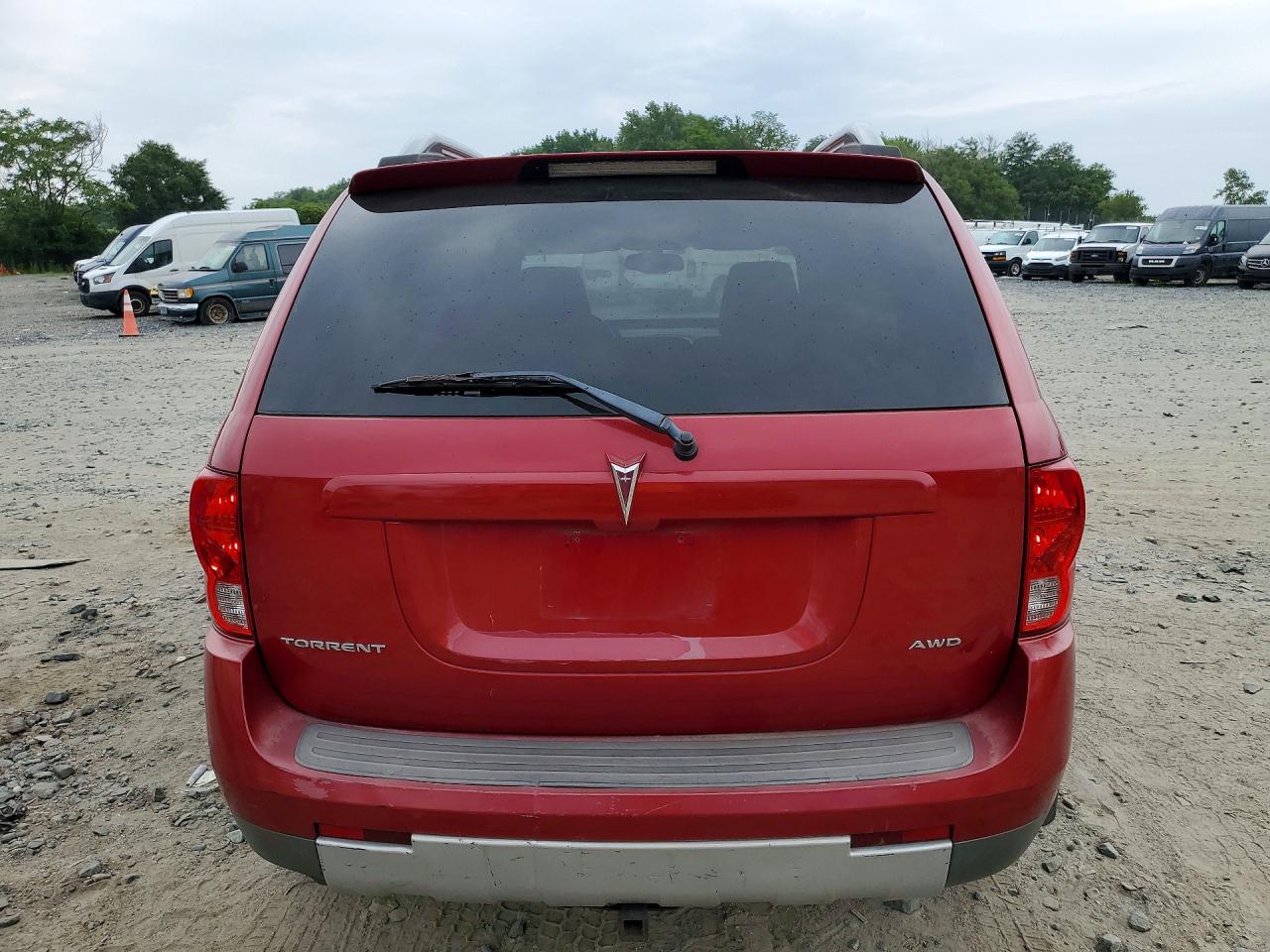 2006 Pontiac Torrent Красный vin: 2CKDL73F666038276