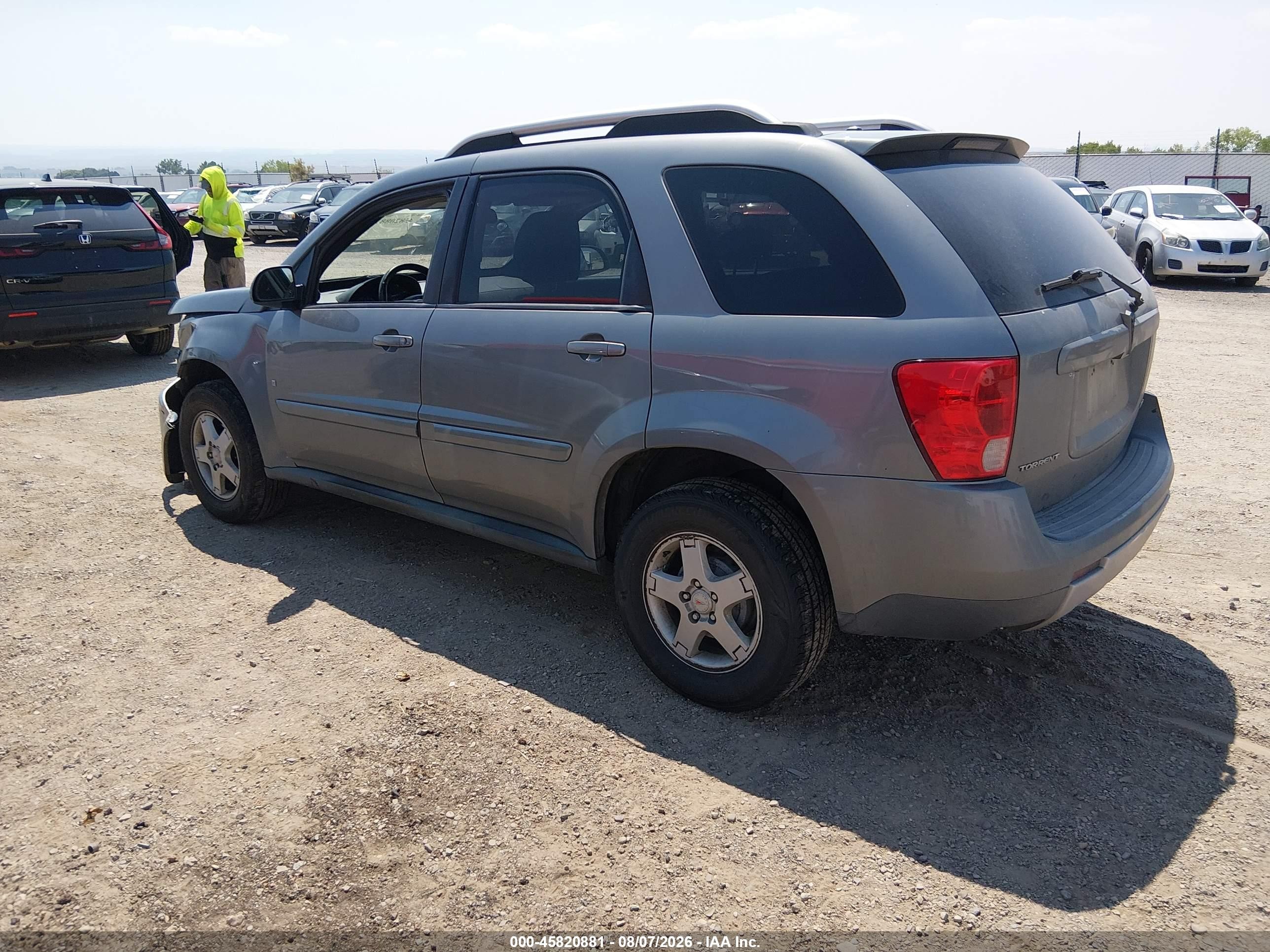 2006 Pontiac Torrent   Gray vin: 2CKDL73F666078616