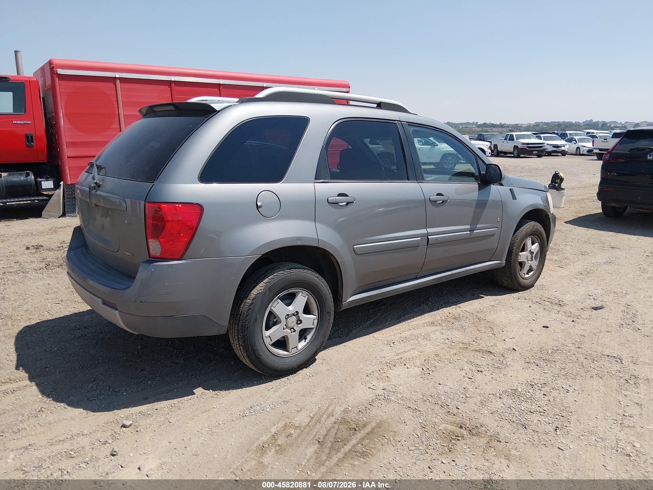 2006 Pontiac Torrent   Gray vin: 2CKDL73F666078616