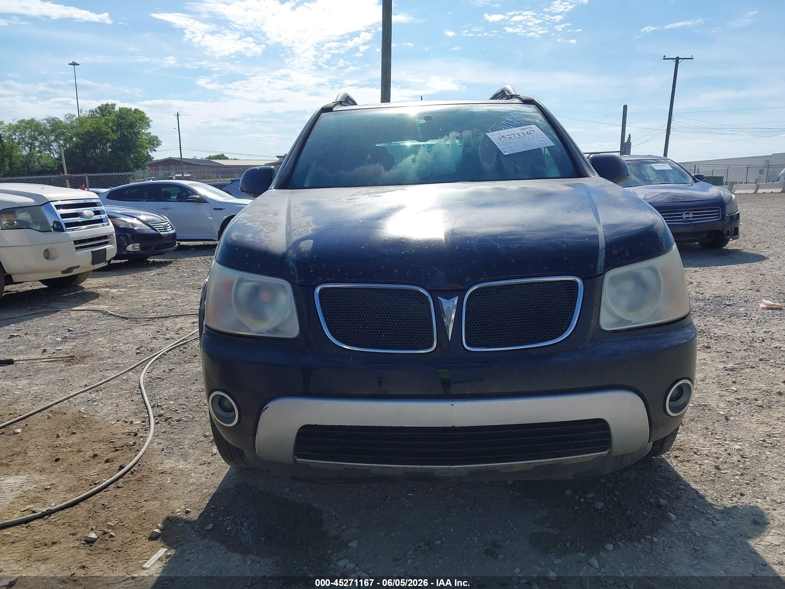 2007 Pontiac Torrent   Black vin: 2CKDL73F676104598