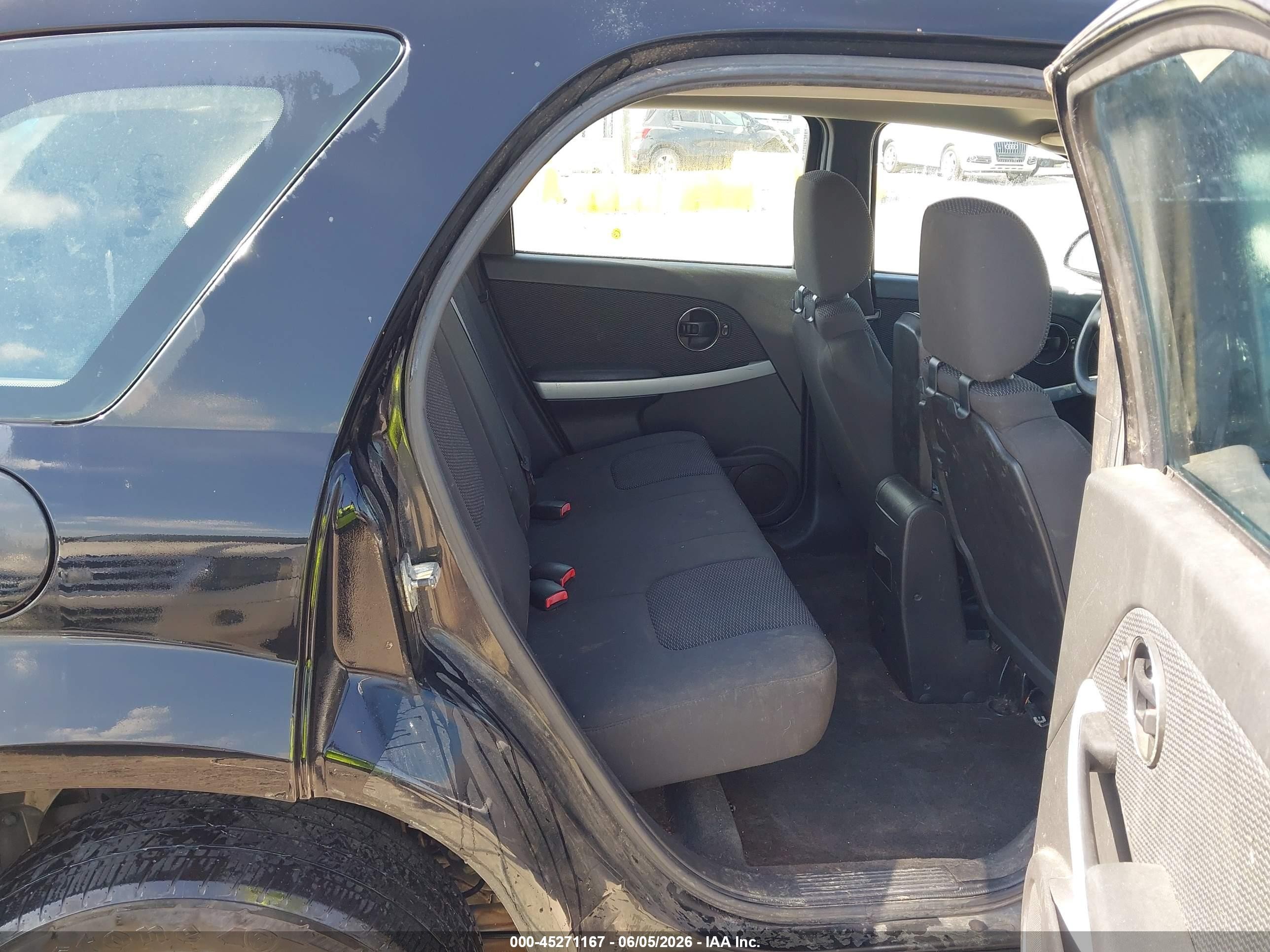 2007 Pontiac Torrent   Black vin: 2CKDL73F676104598