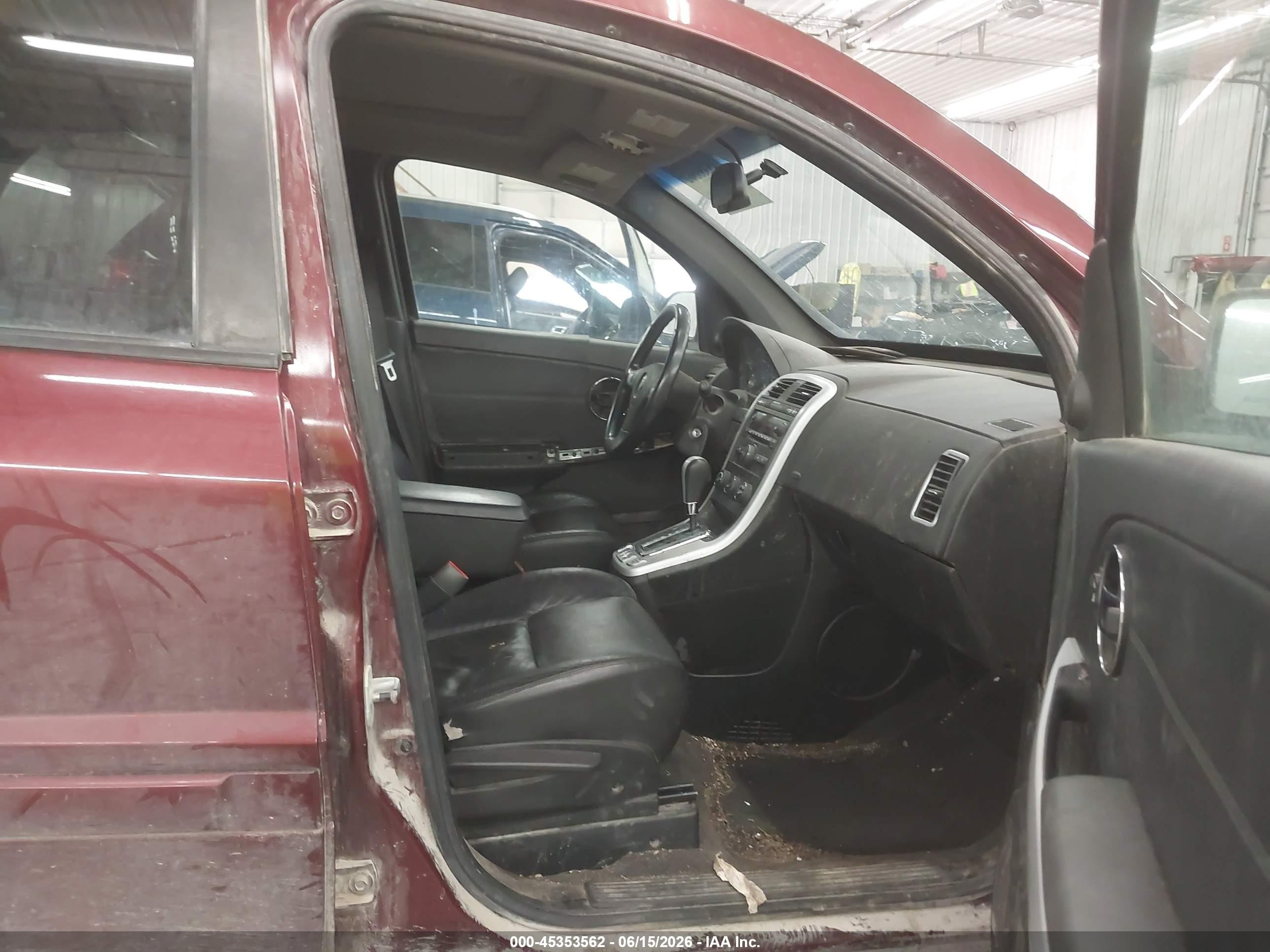 2007 Pontiac Torrent   Red vin: 2CKDL73F776020290