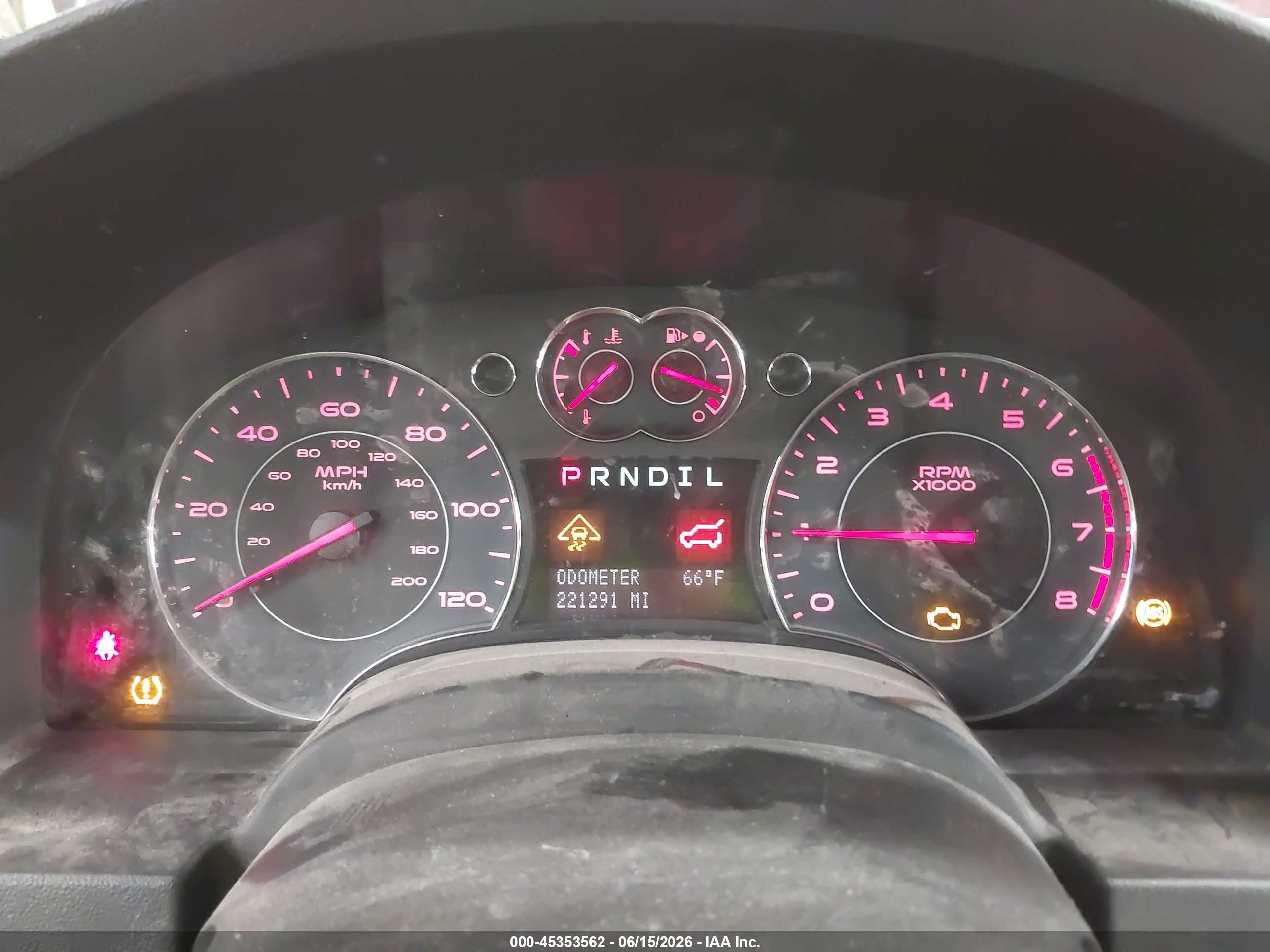 2007 Pontiac Torrent   Red vin: 2CKDL73F776020290