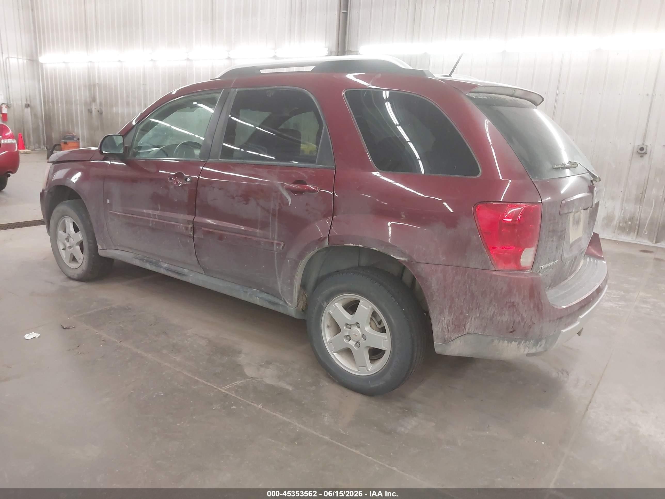 2007 Pontiac Torrent   Red vin: 2CKDL73F776020290