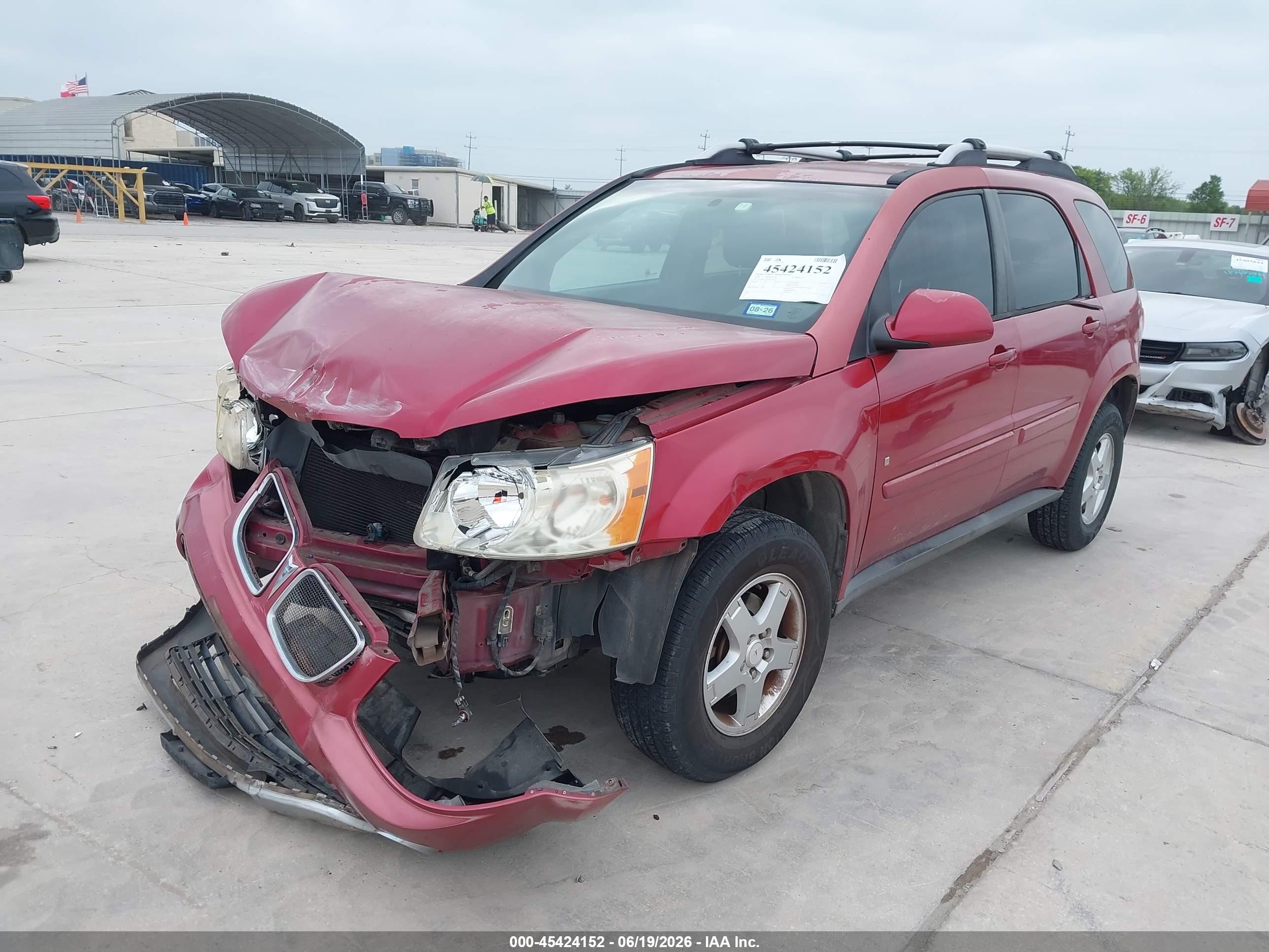2006 Pontiac Torrent Red vin: 2CKDL73FX66058935
