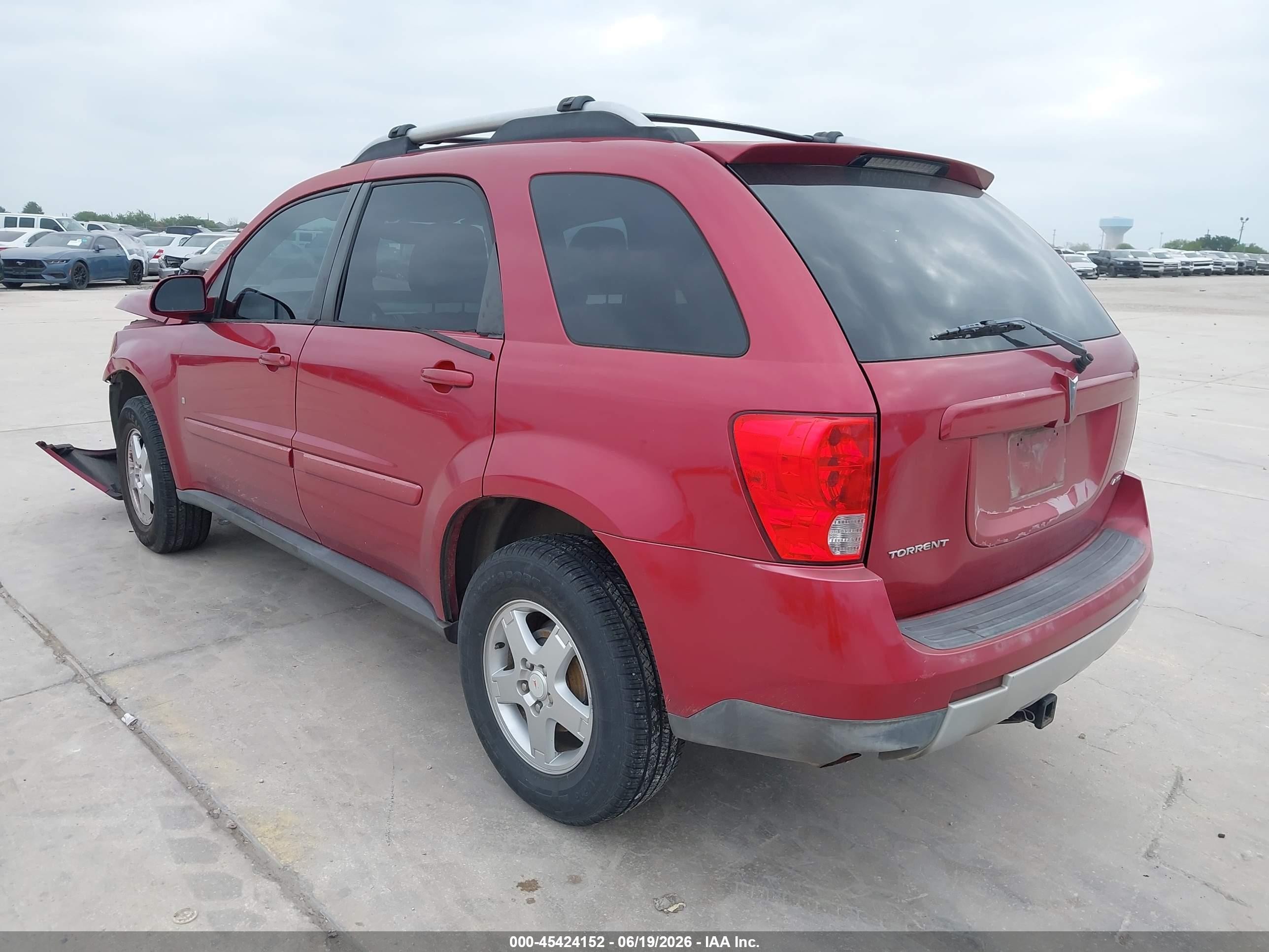 2006 Pontiac Torrent Red vin: 2CKDL73FX66058935