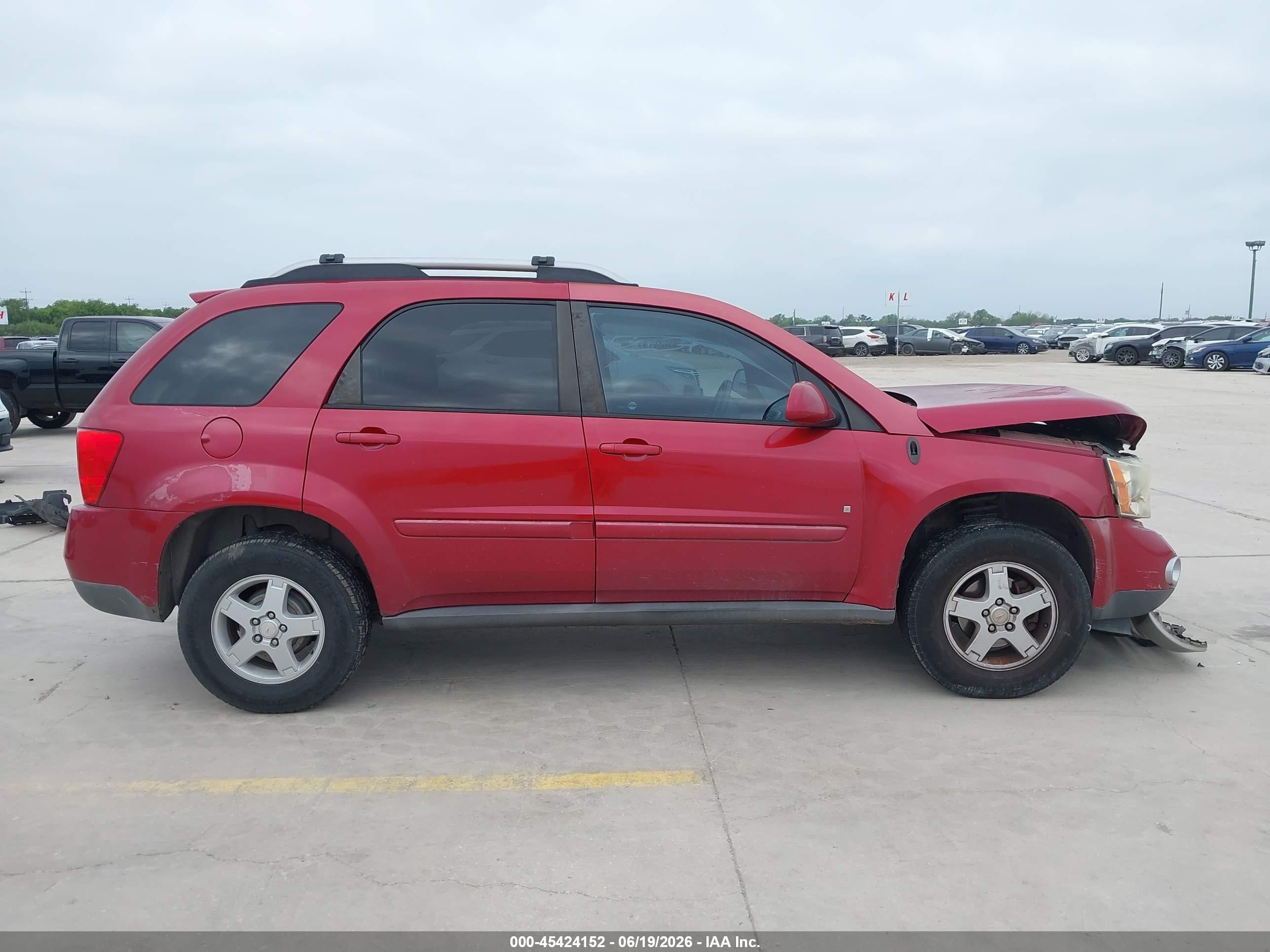 2006 Pontiac Torrent Red vin: 2CKDL73FX66058935