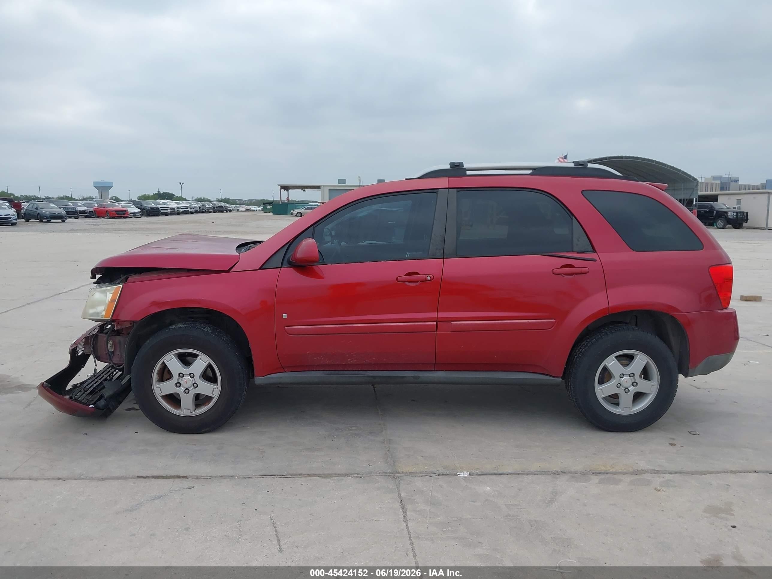 2006 Pontiac Torrent Red vin: 2CKDL73FX66058935