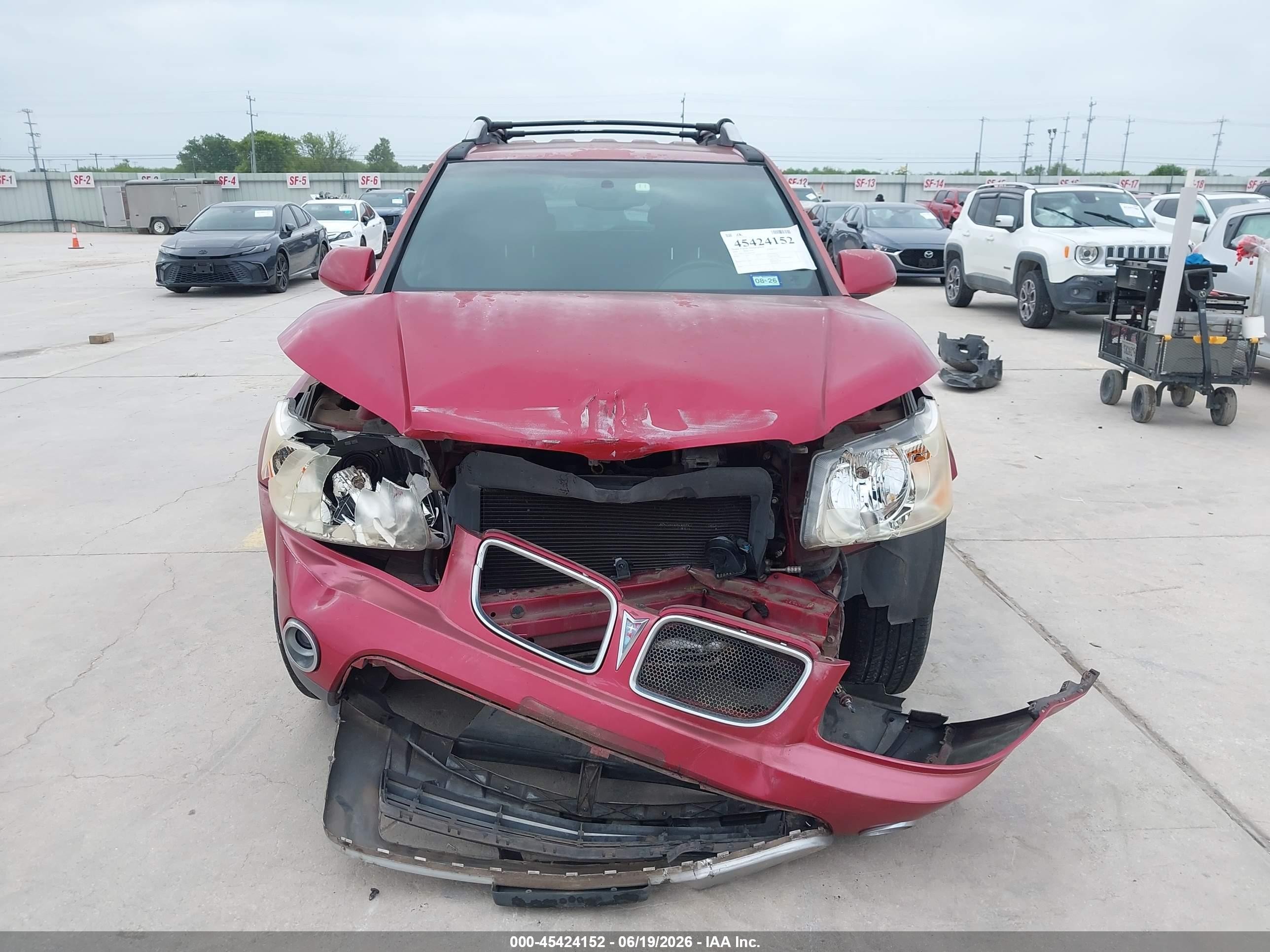 2006 Pontiac Torrent Red vin: 2CKDL73FX66058935