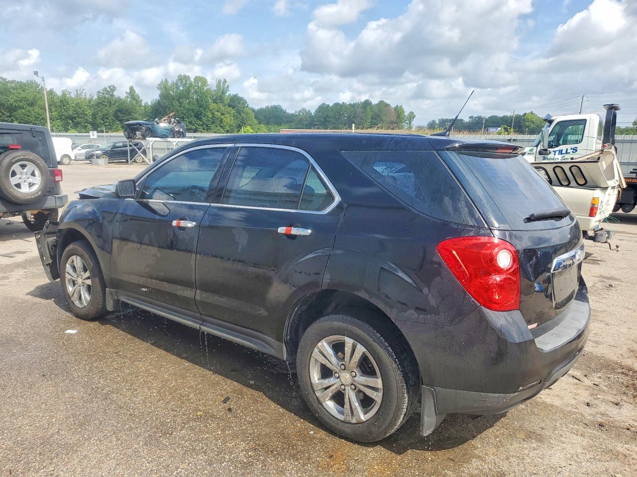 2011 Chevrolet Equinox Ls Black vin: 2CNALBEC0B6227432