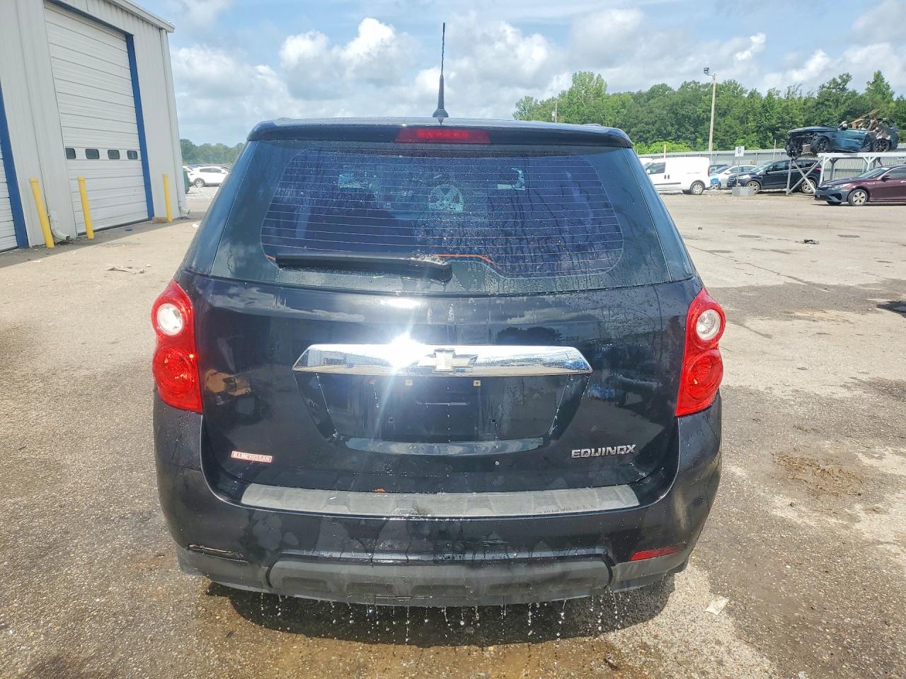 2011 Chevrolet Equinox Ls Black vin: 2CNALBEC0B6227432