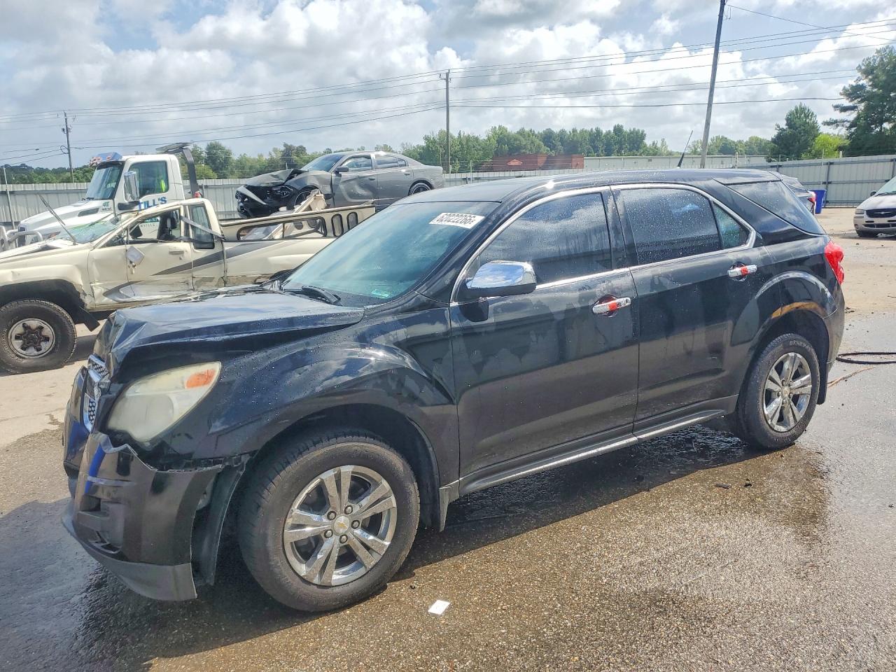 2011 Chevrolet Equinox Ls Black vin: 2CNALBEC0B6227432