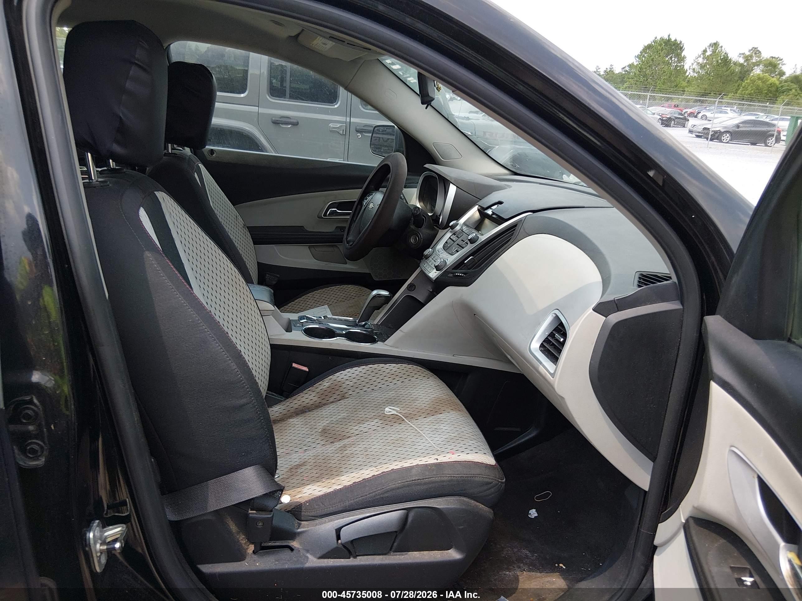 2011 Chevrolet Equinox Ls Black vin: 2CNALBEC0B6256767