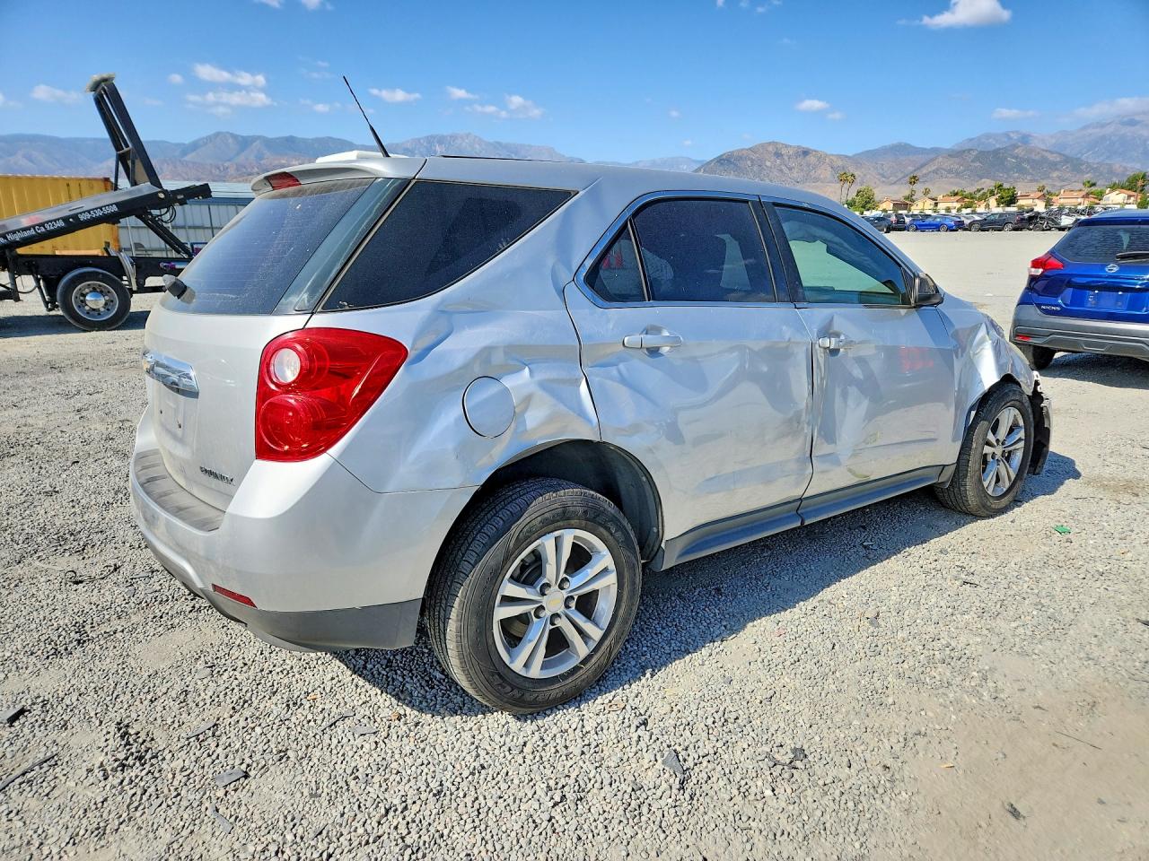 2011 Chevrolet Equinox Ls Silver vin: 2CNALBEC0B6308365