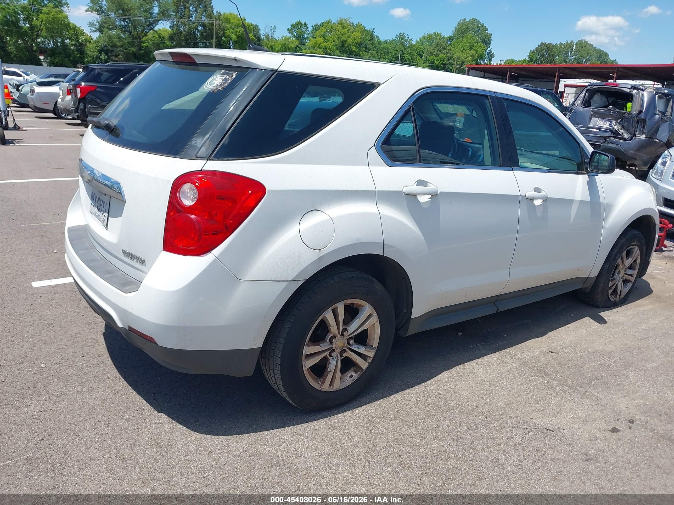 2011 Chevrolet Equinox Ls Серый vin: 2CNALBEC3B6273935