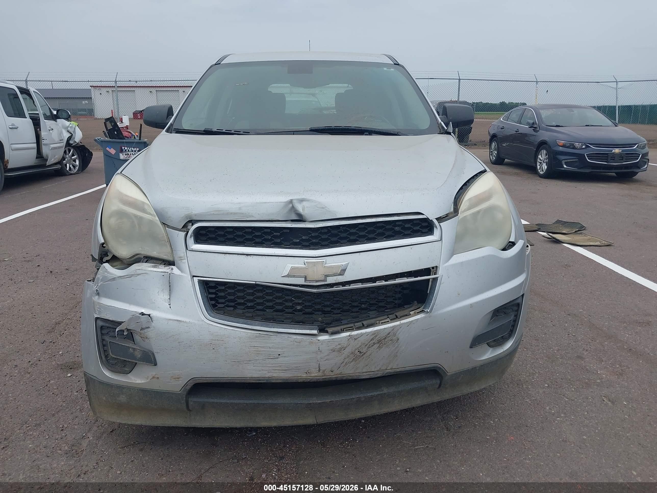 2011 Chevrolet Equinox Ls Silver vin: 2CNALBEC3B6283235