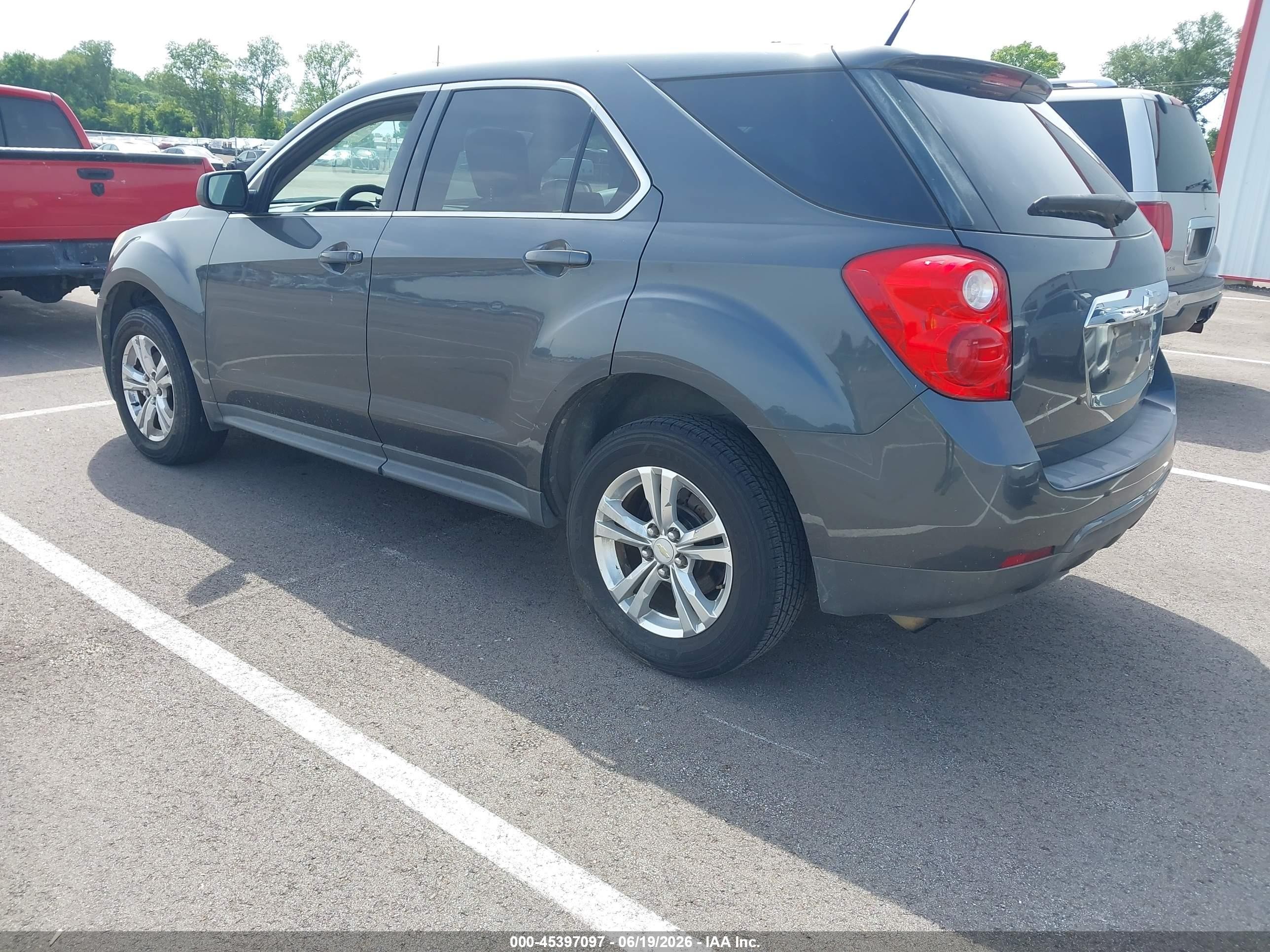 2011 Chevrolet Equinox Ls Gray vin: 2CNALBEC5B6305557