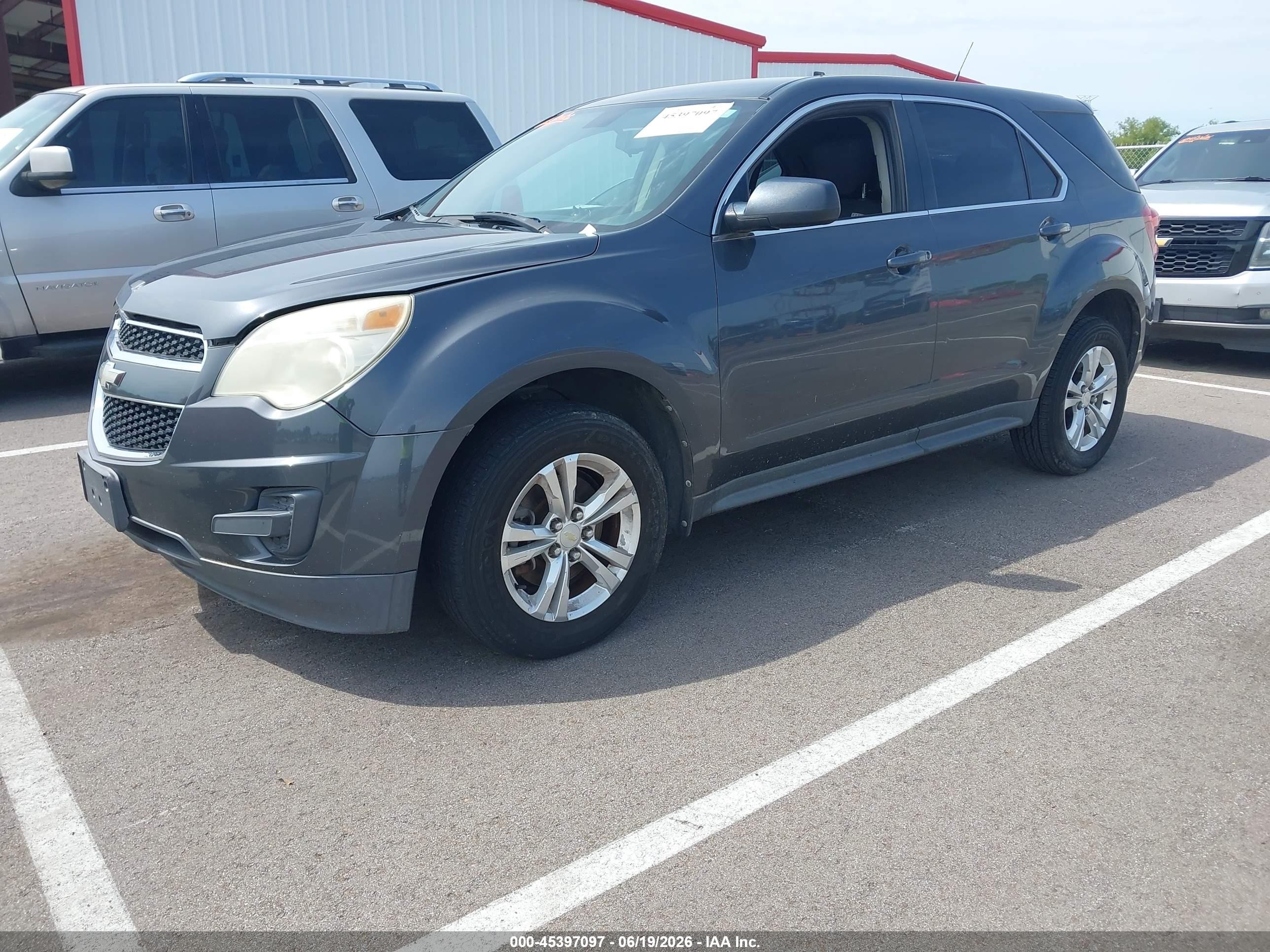 2011 Chevrolet Equinox Ls Gray vin: 2CNALBEC5B6305557