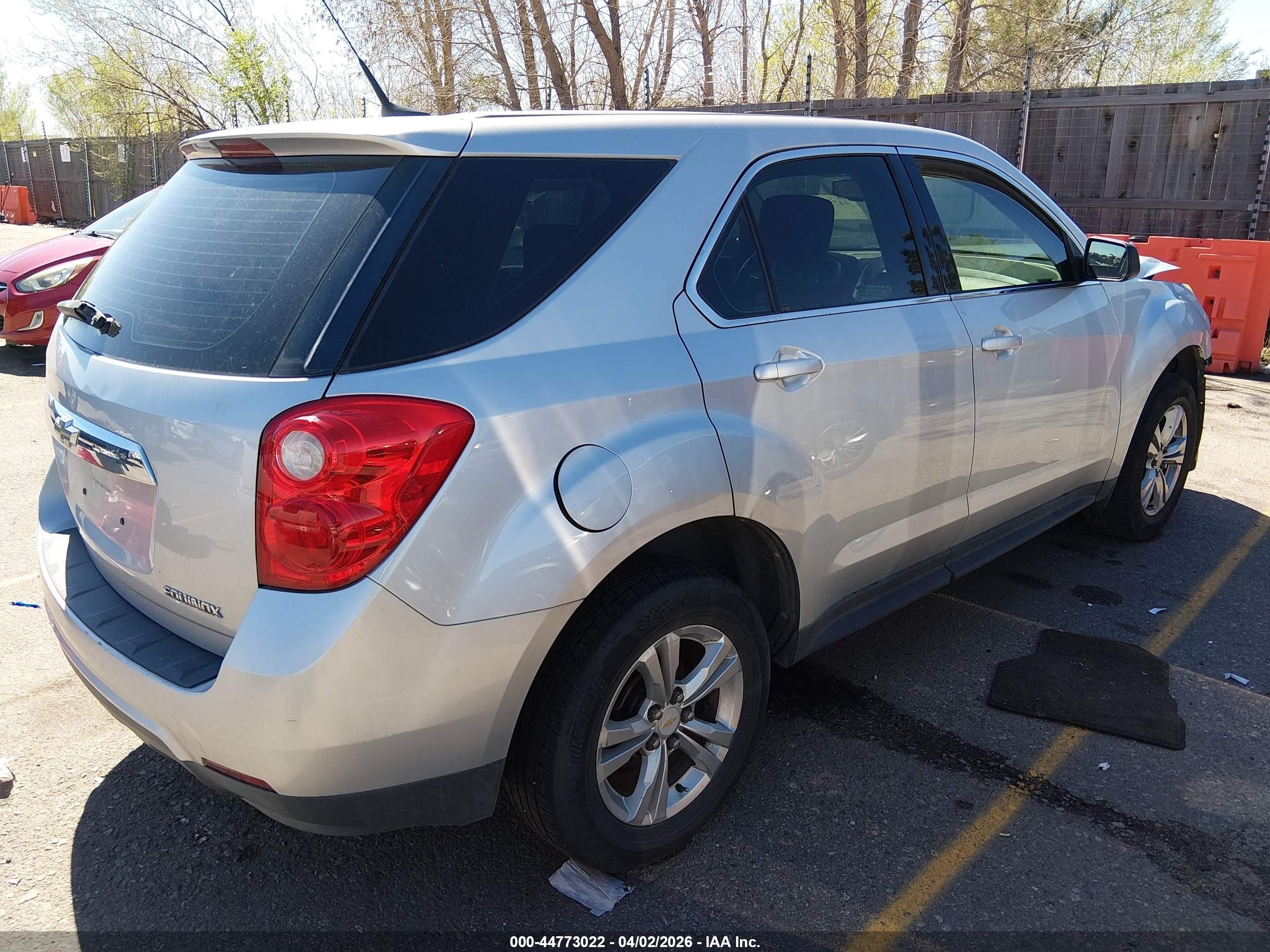 2011 Chevrolet Equinox Ls Gray vin: 2CNALBEC6B6234207