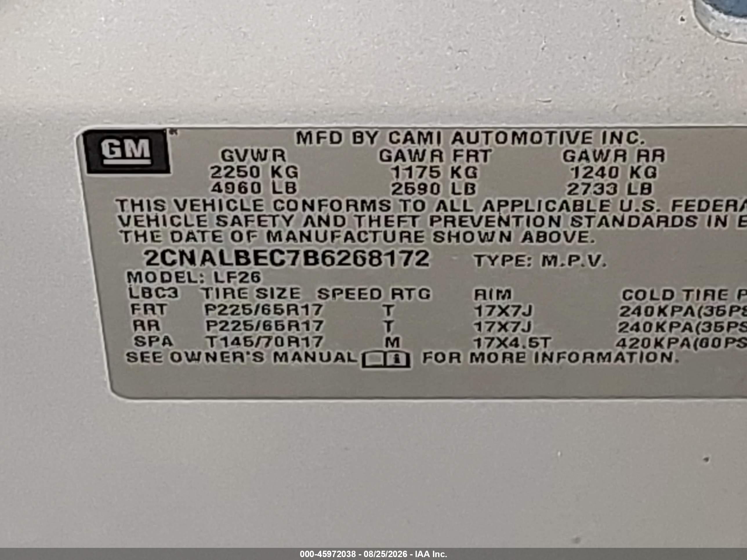2011 Chevrolet Equinox Ls Silver vin: 2CNALBEC7B6268172