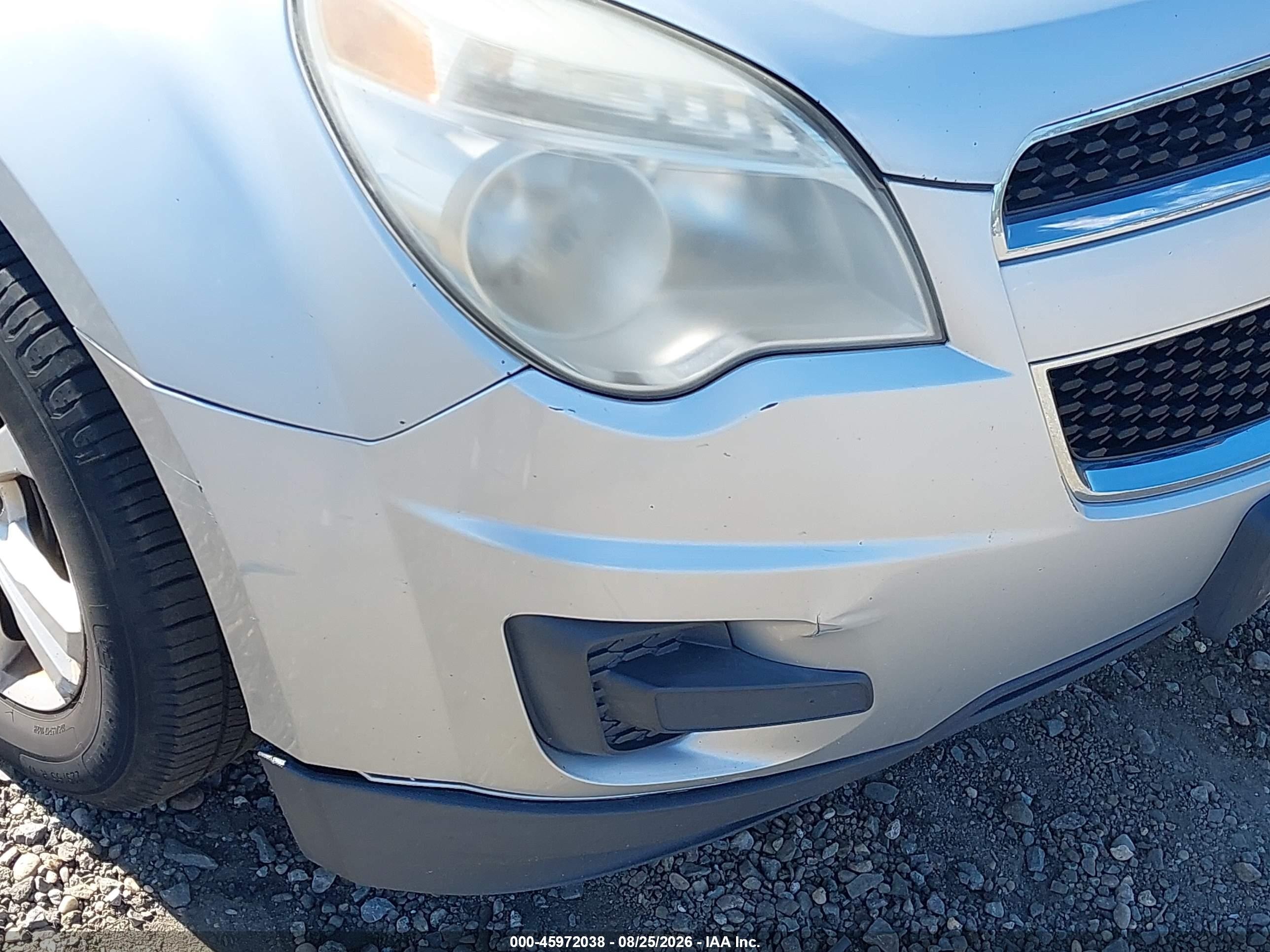 2011 Chevrolet Equinox Ls Silver vin: 2CNALBEC7B6268172
