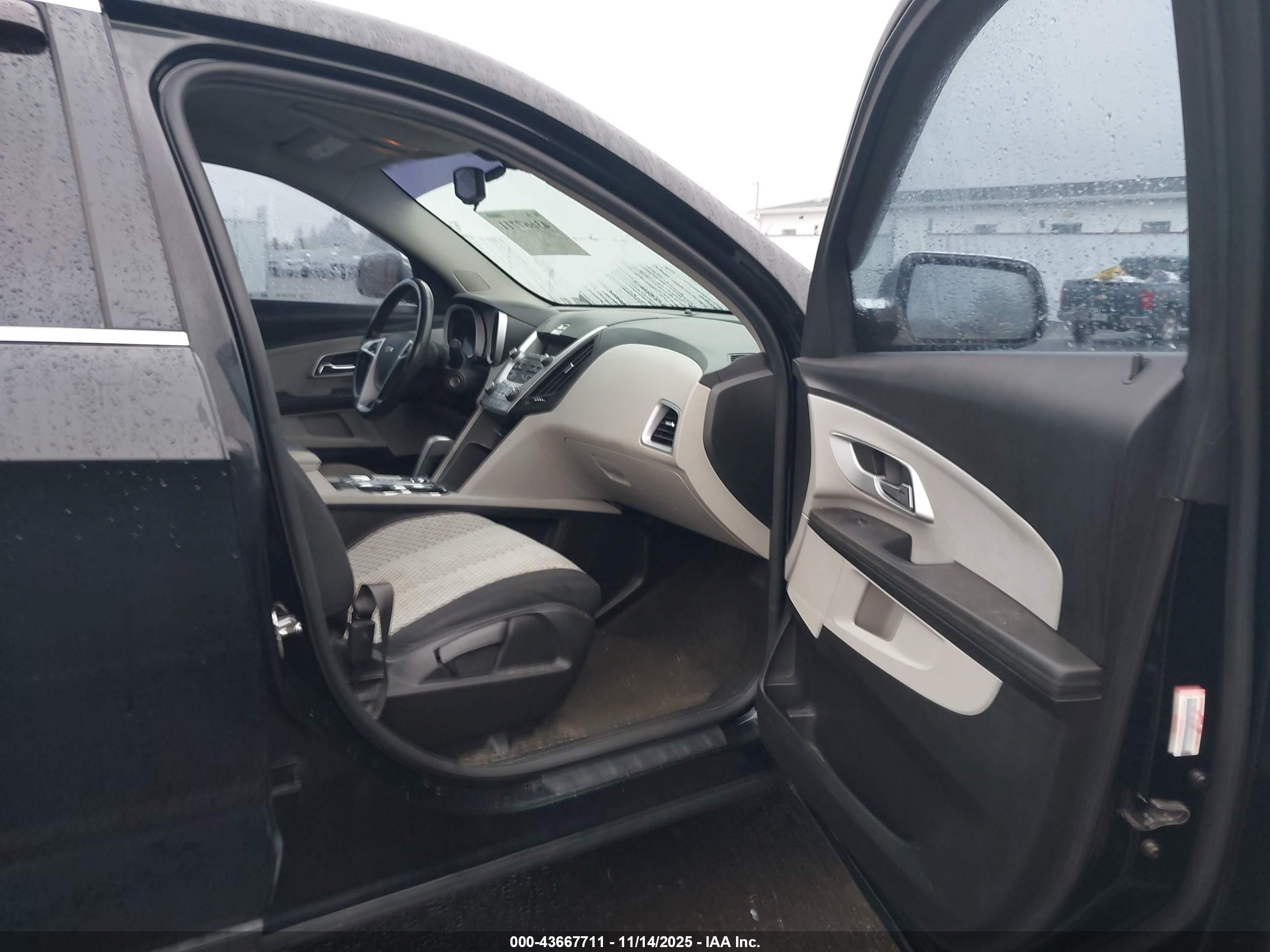 2011 Chevrolet Equinox Ls Black vin: 2CNALBEC8B6328427