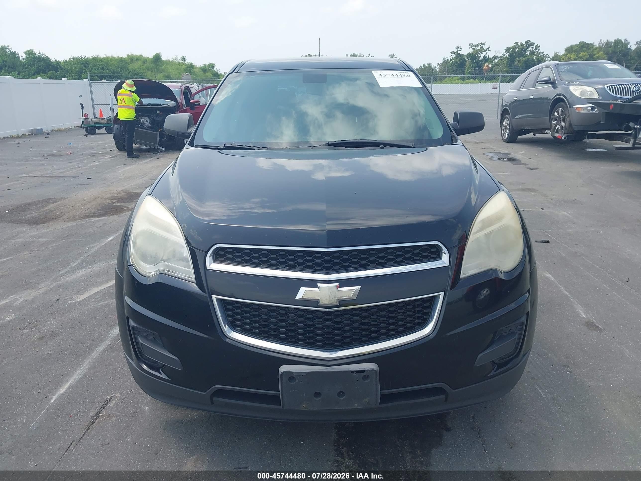 2011 Chevrolet Equinox Ls Черный vin: 2CNALBECXB6218365