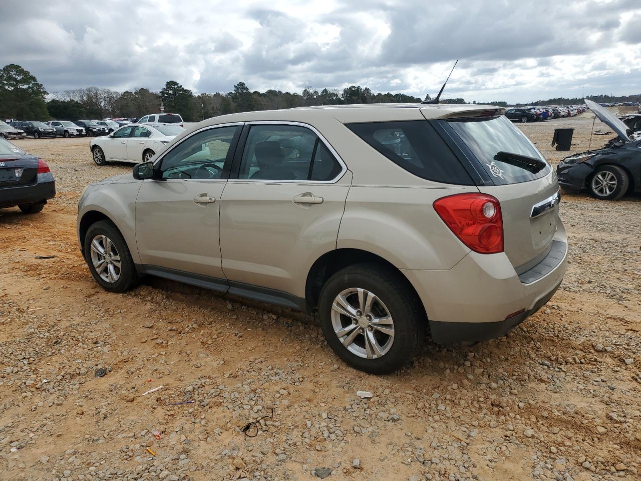 2011 Chevrolet Equinox Ls Желто-коричневый vin: 2CNALBECXB6241189