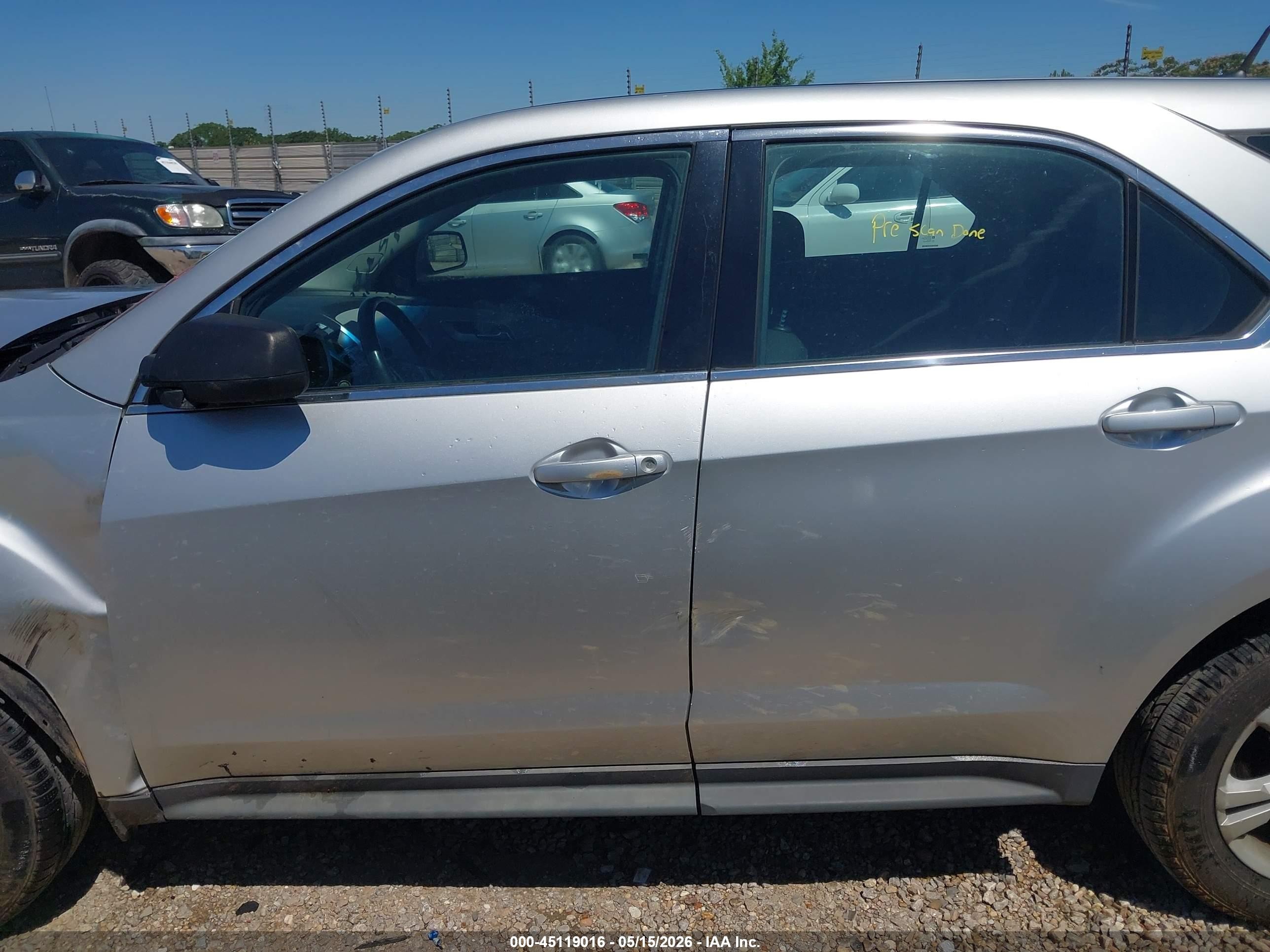 2011 Chevrolet Equinox Ls Silver vin: 2CNALBECXB6254802