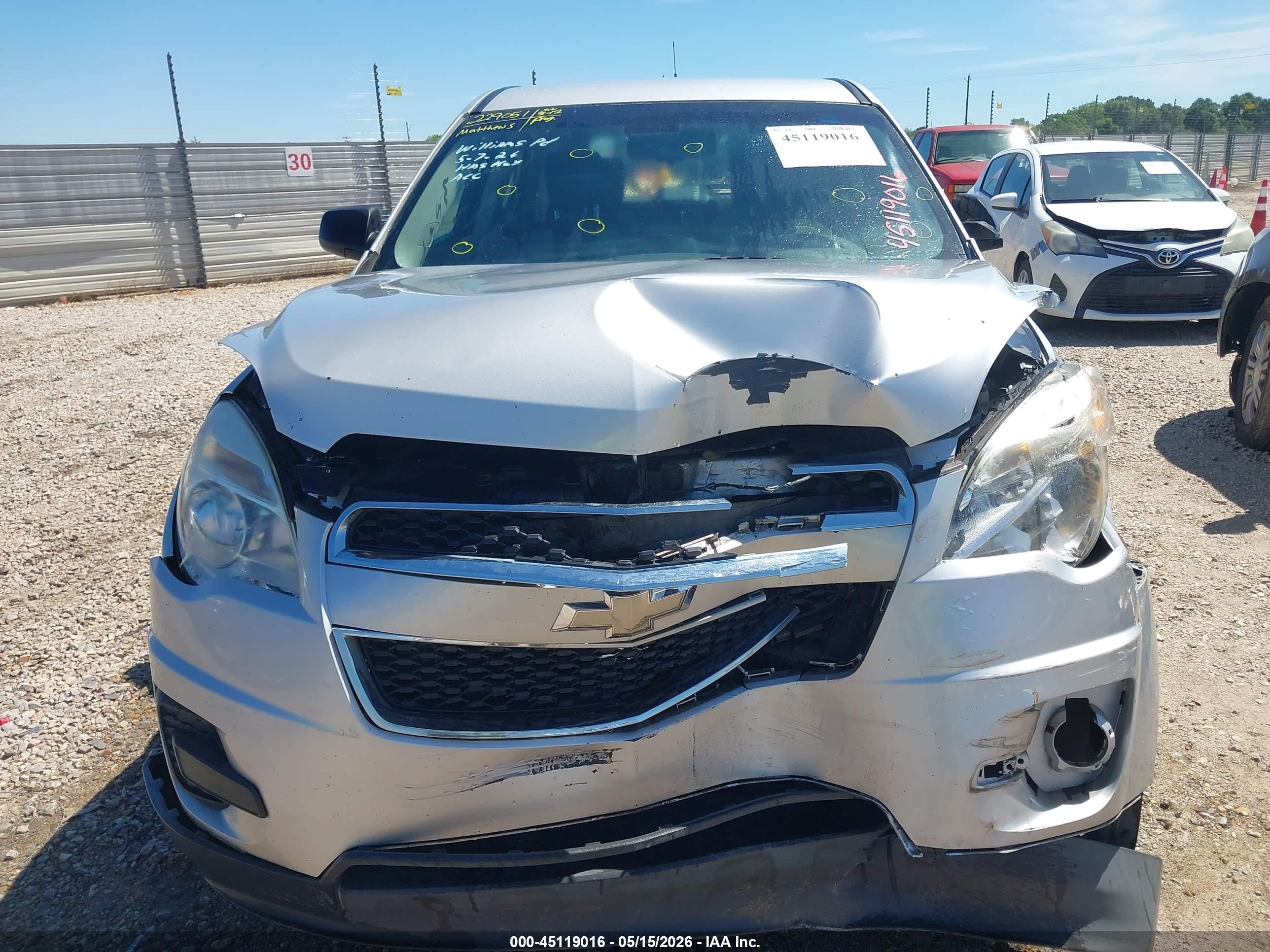 2011 Chevrolet Equinox Ls Silver vin: 2CNALBECXB6254802