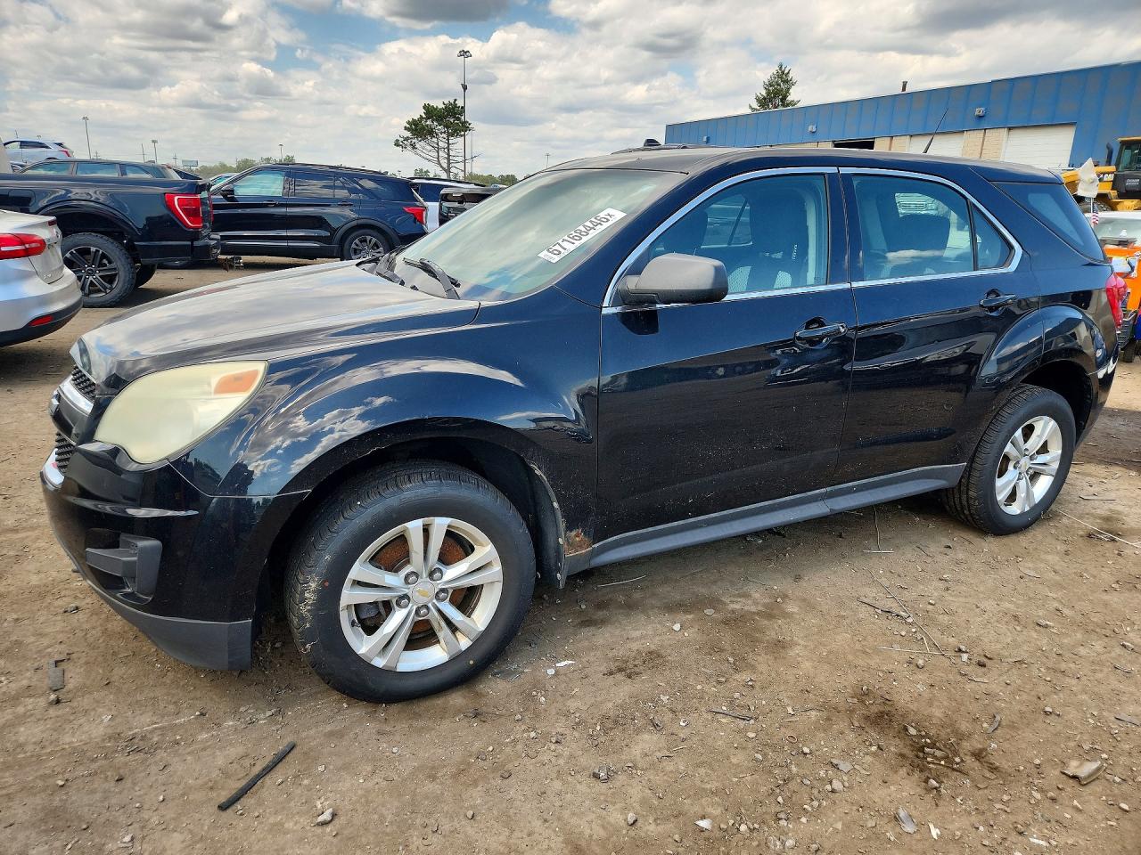 2011 Chevrolet Equinox Ls Черный vin: 2CNALBECXB6384613