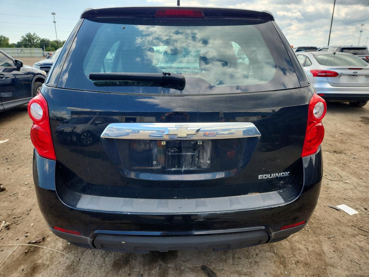 2011 Chevrolet Equinox Ls Черный vin: 2CNALBECXB6384613